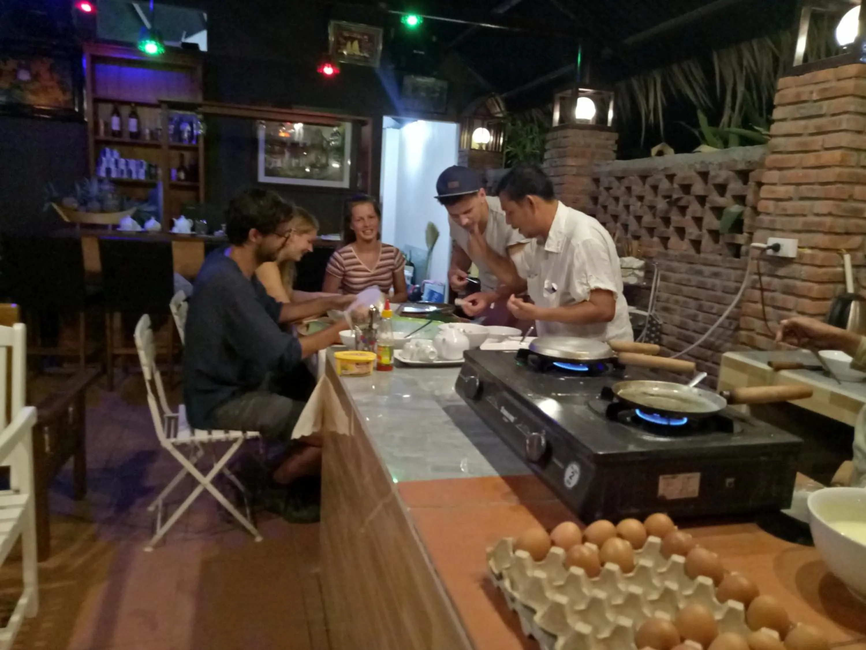 Dinner in Coco Bungalows Hoi An