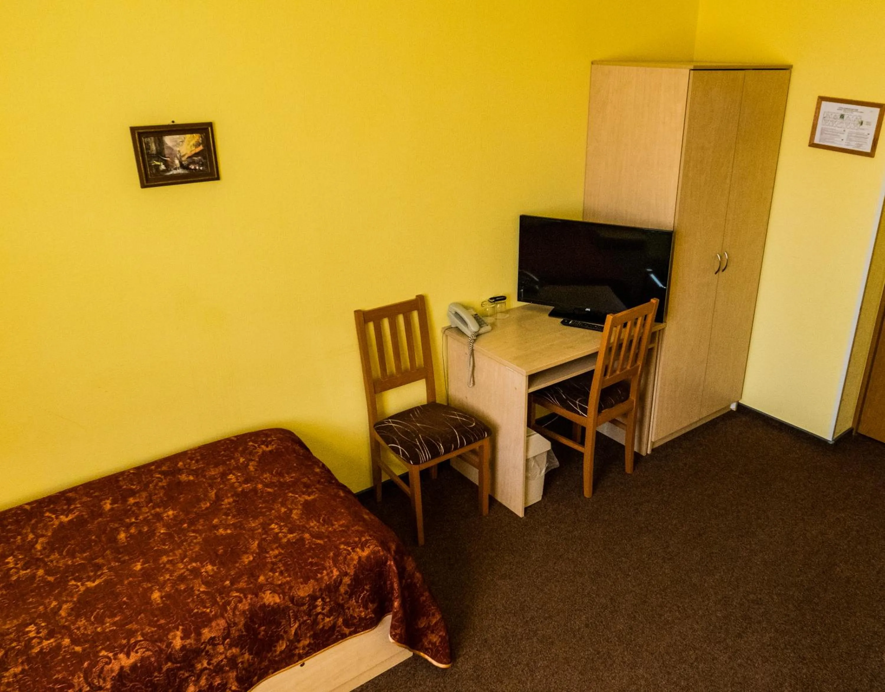 Bed in Hotel Vilmaja