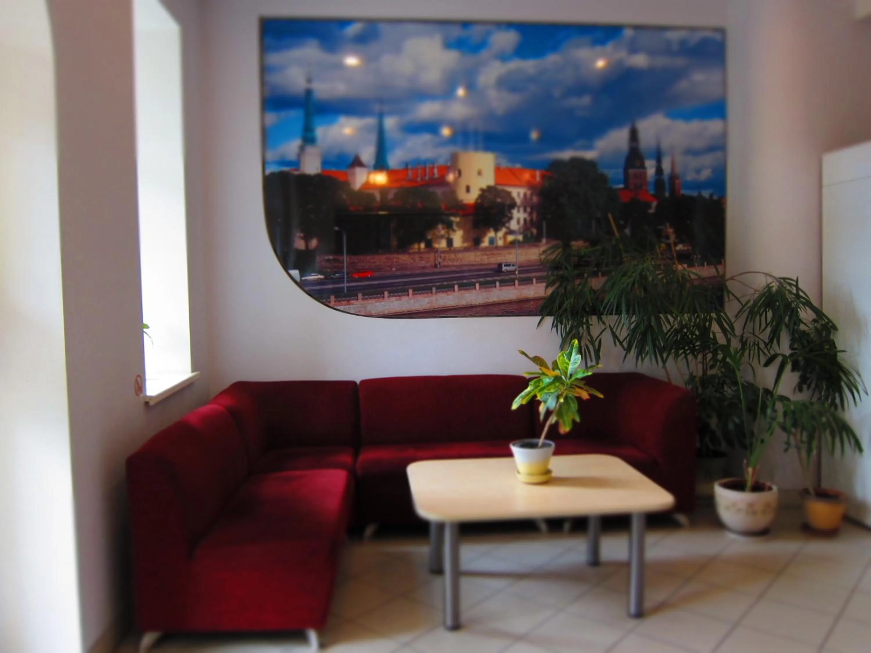 Communal lounge/ TV room in Hotel Vilmaja