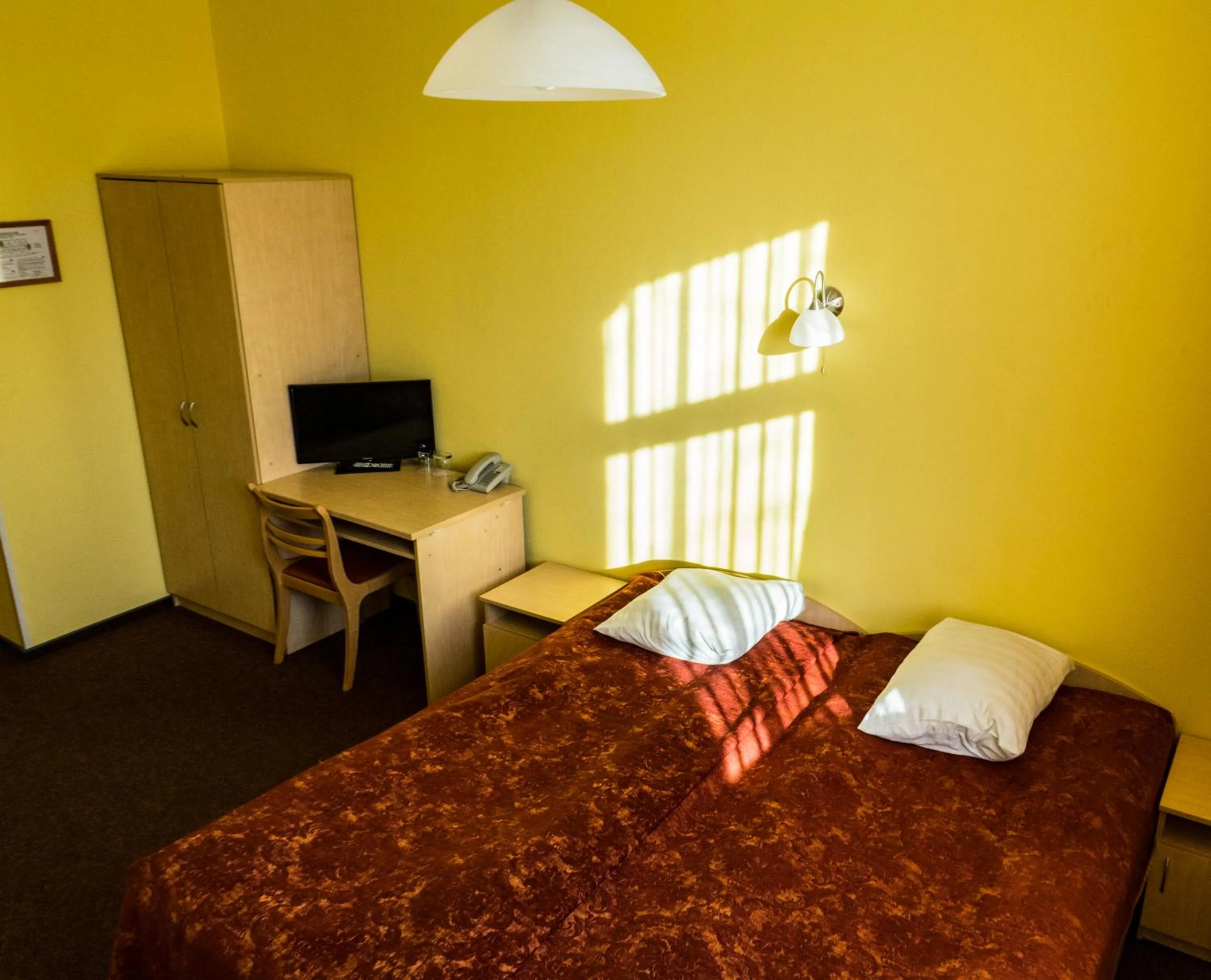 Bed in Hotel Vilmaja