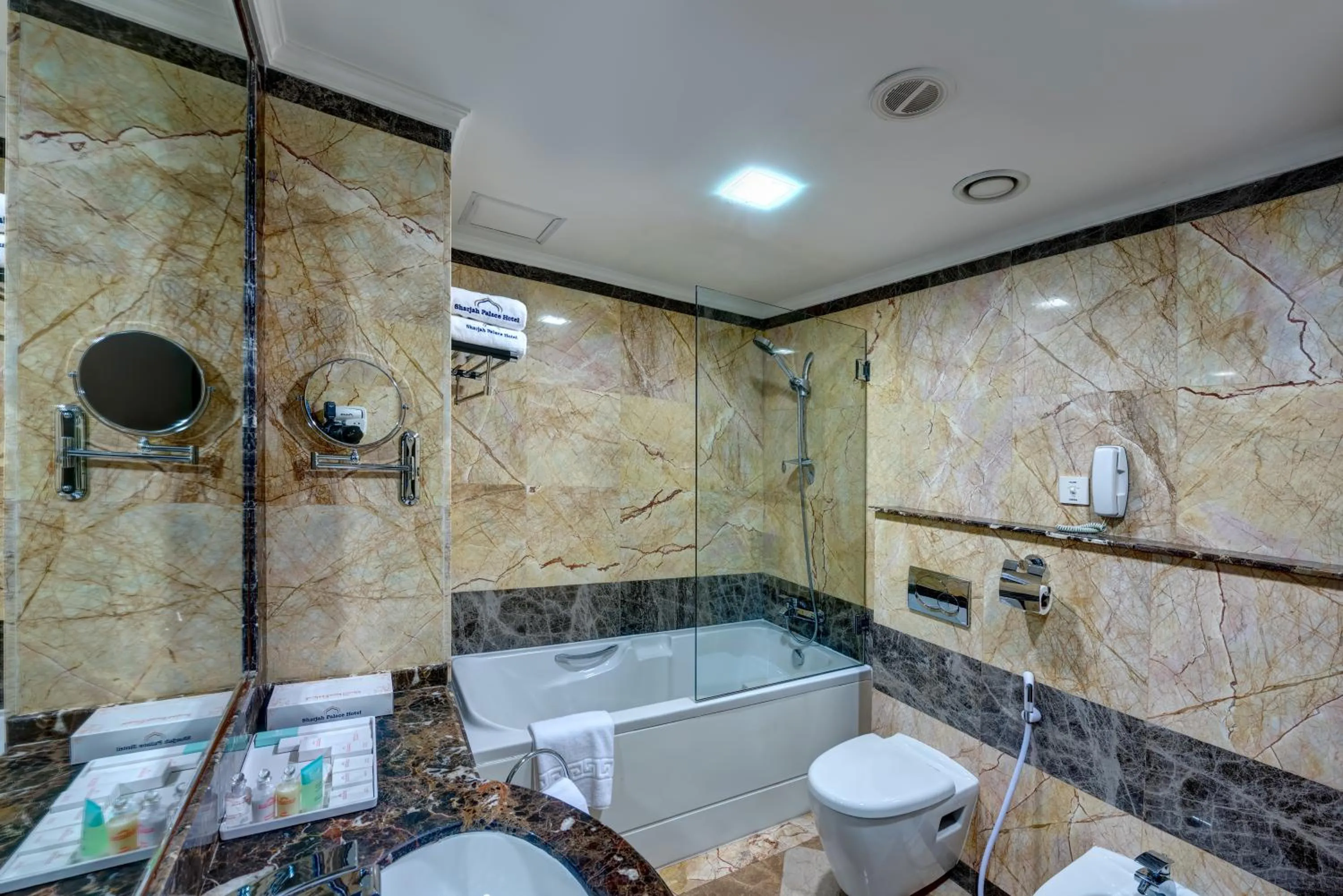 Bathroom in Sharjah Palace Hotel