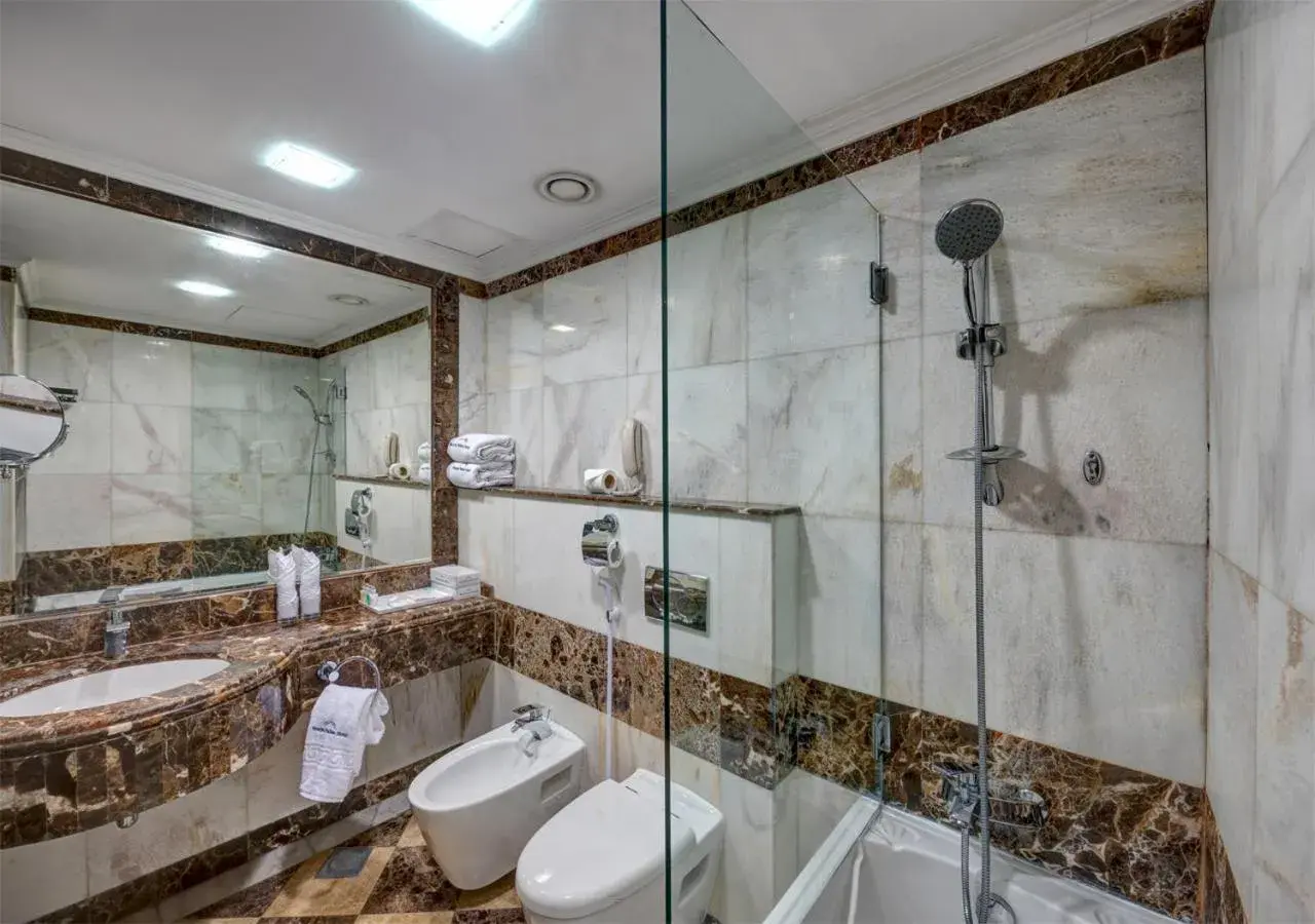 Bathroom in Sharjah Palace Hotel Bathroom in Sharjah Palace Hotel