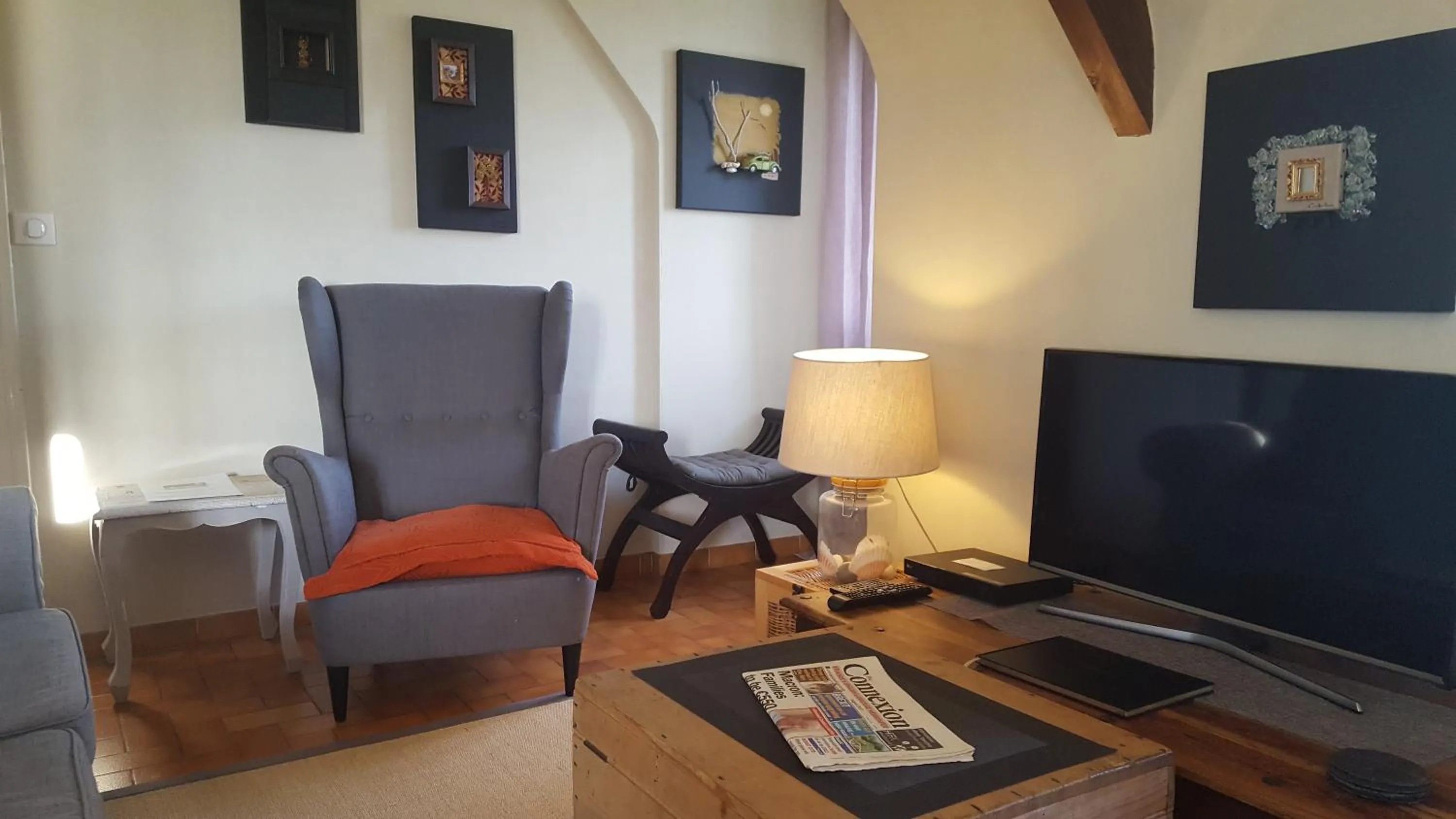 Living room in L'Horizon Holiday Apartment