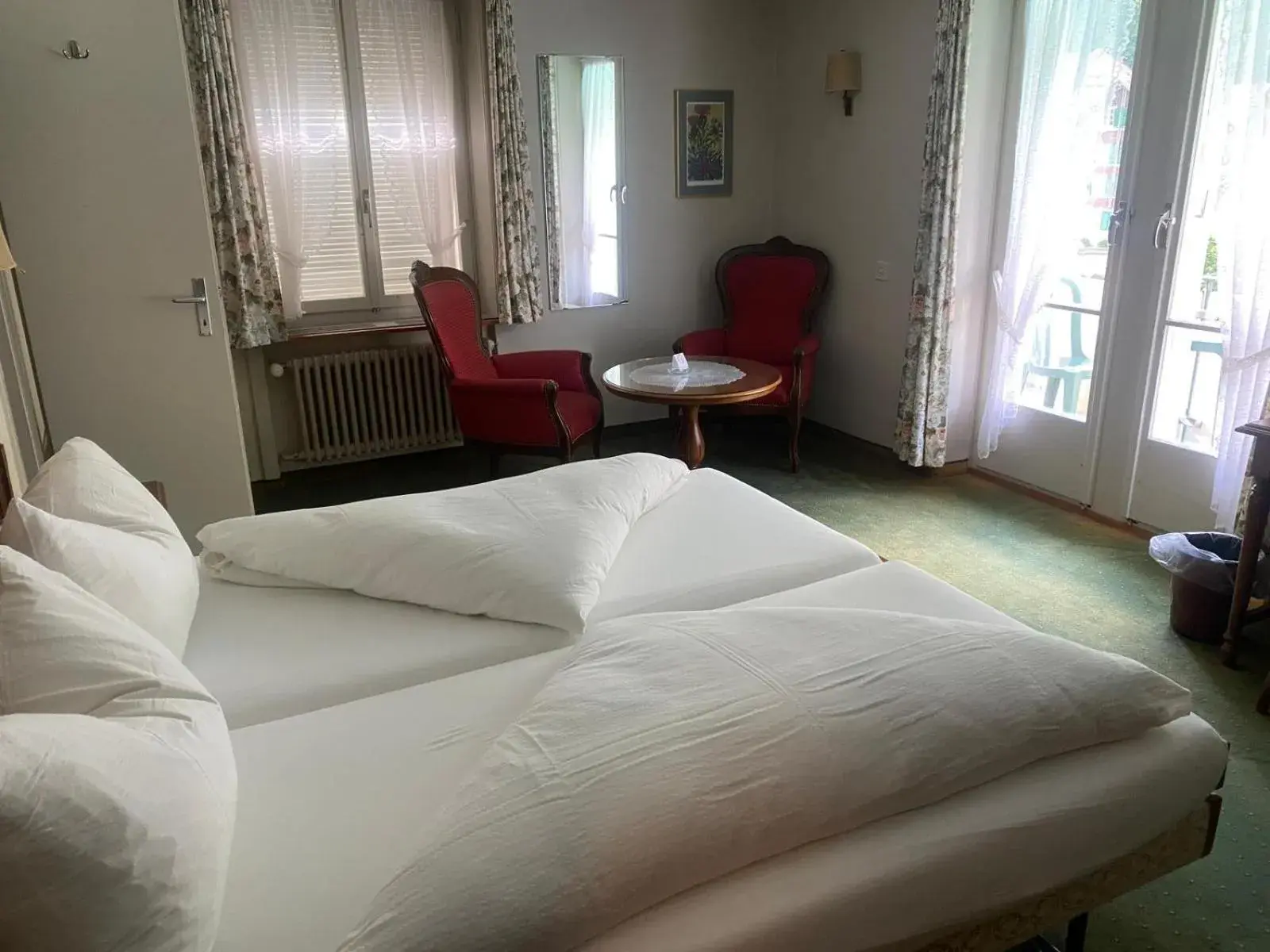 Double Room with River View in Hotel Du Lac Double Room with River View in Hotel Du Lac