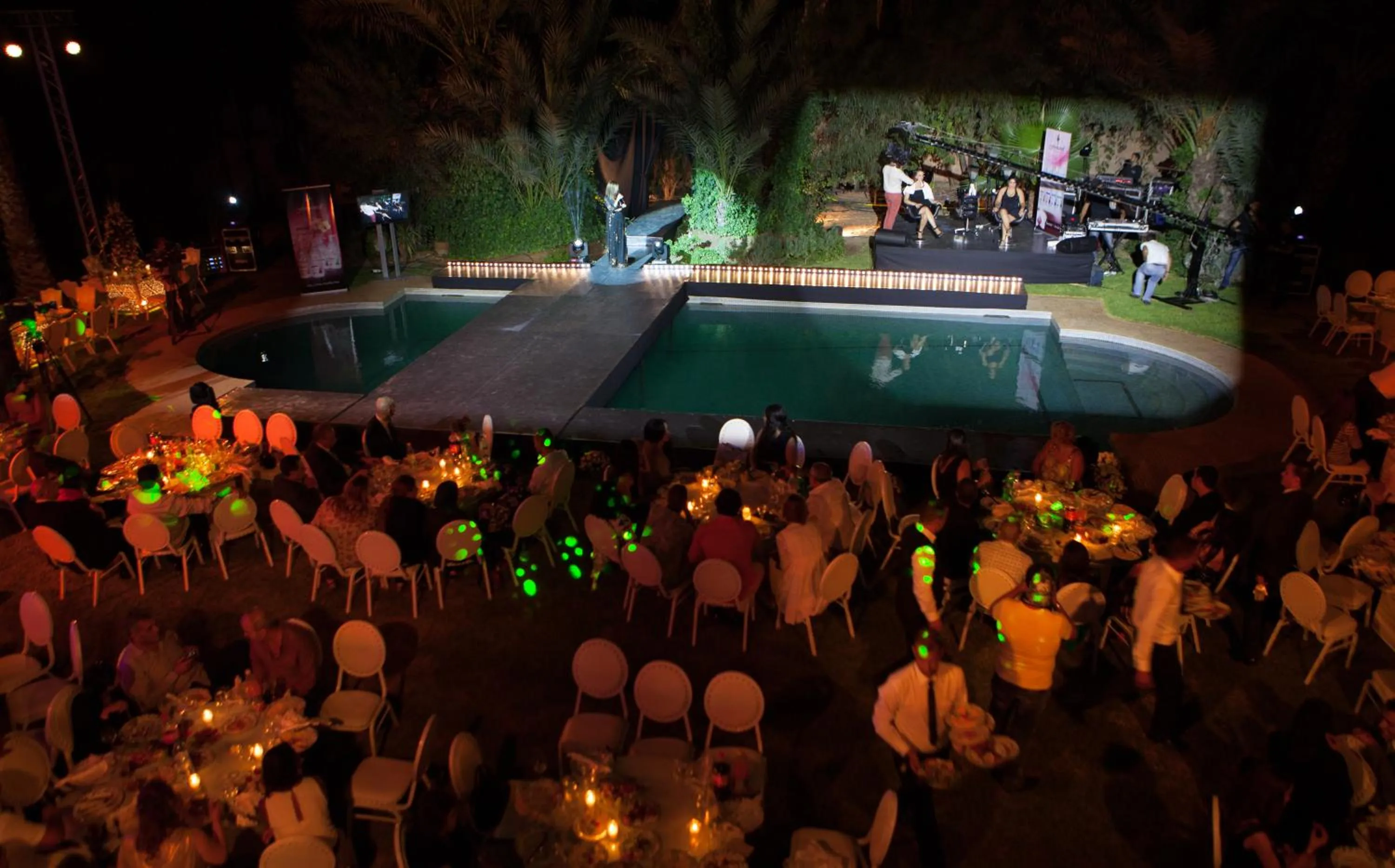 Night in Villa Des 3 Golfs