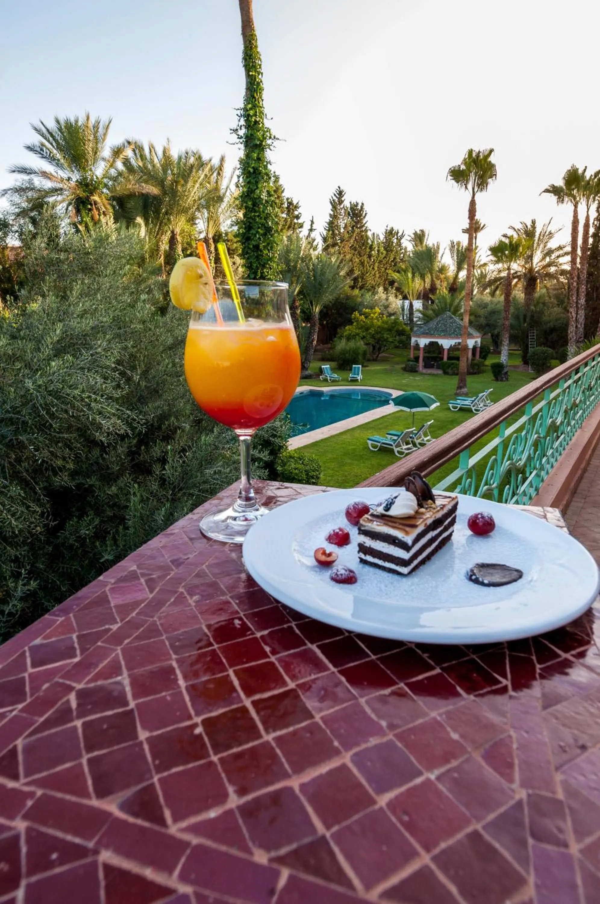 Food and drinks in Villa Des 3 Golfs