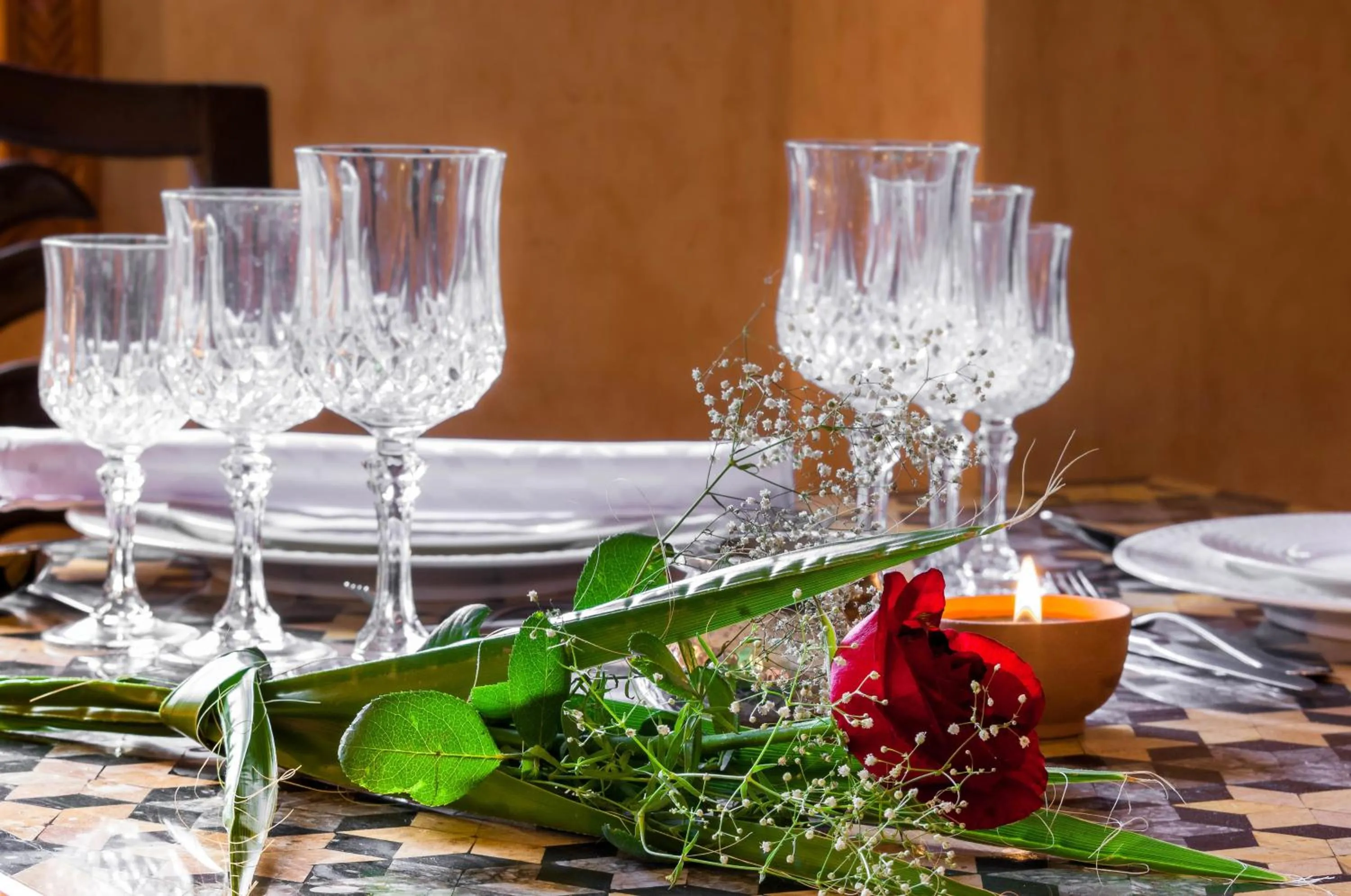 Food and drinks in Villa Des 3 Golfs