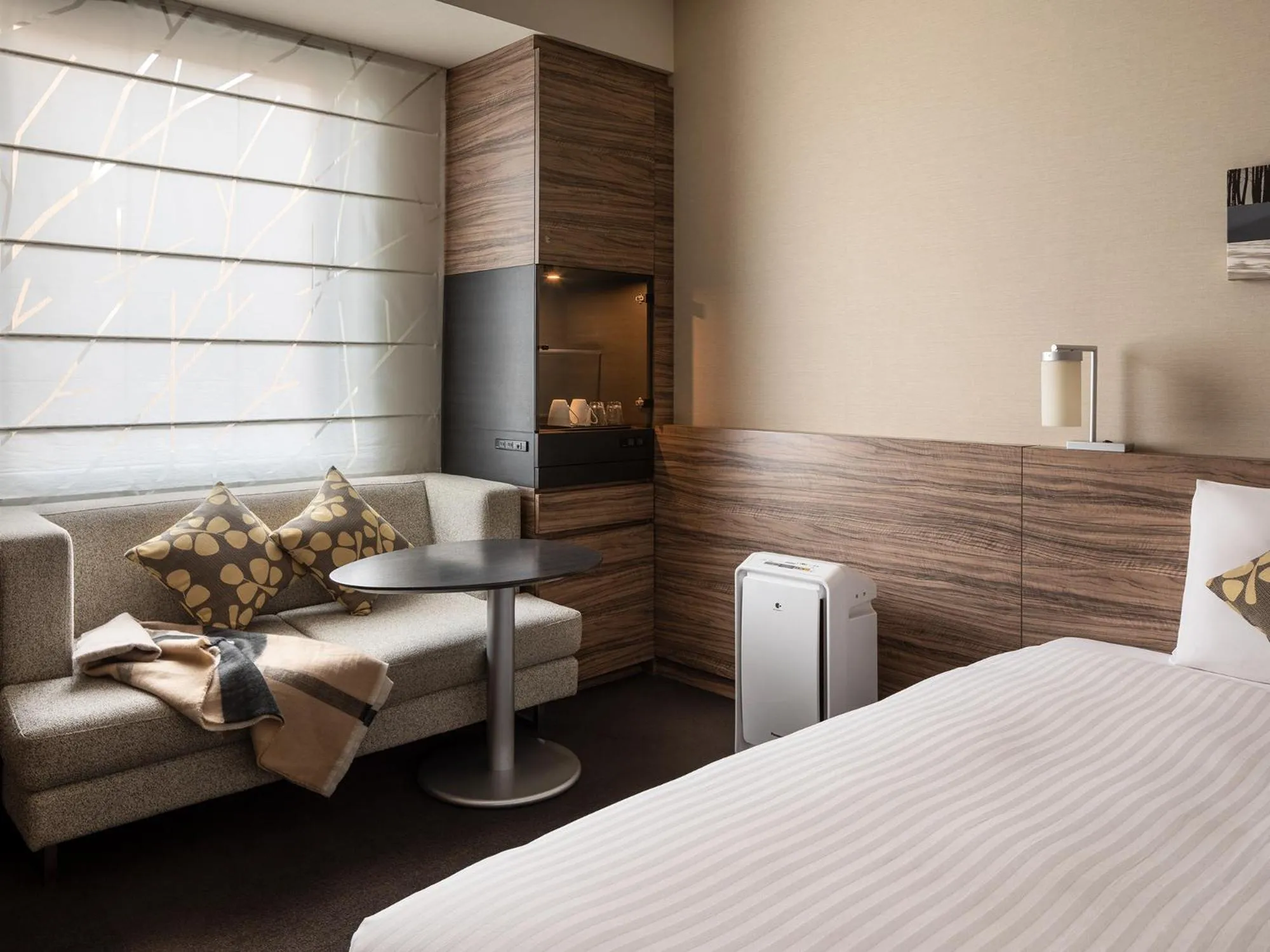 Bed in Mitsui Garden Hotel Sapporo