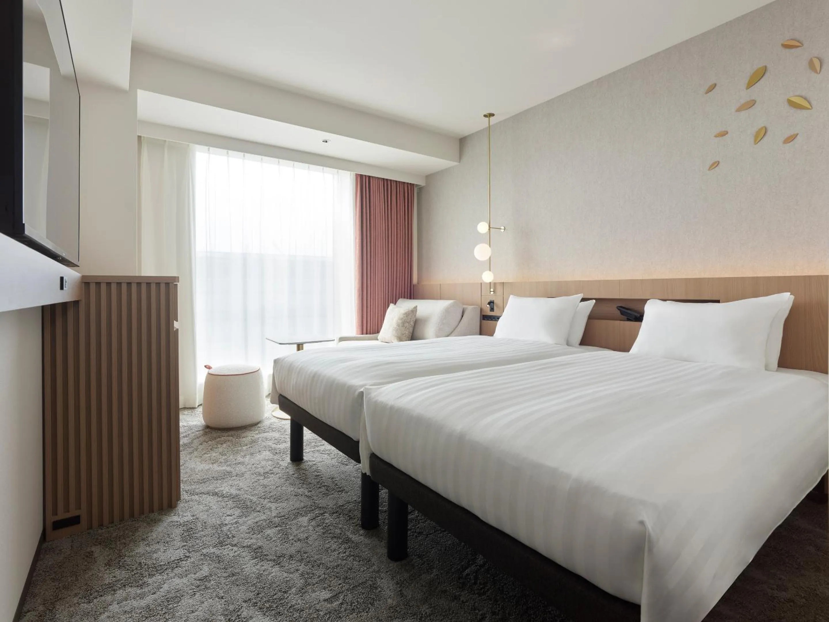 Photo of the whole room, Bed in Mitsui Garden Hotel Sendai - Reopening on June 14