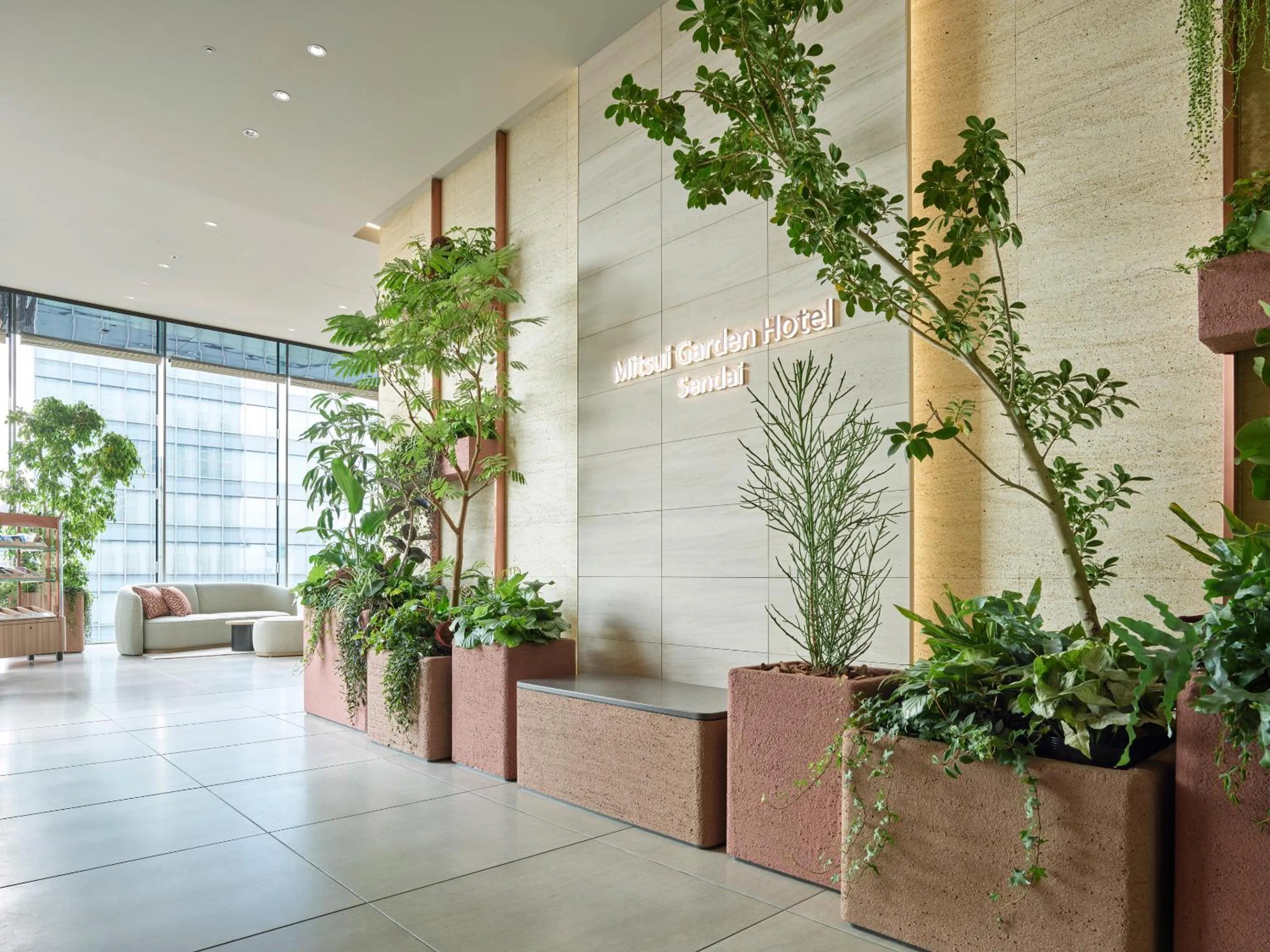 Lobby or reception in Mitsui Garden Hotel Sendai - Reopening on June 14