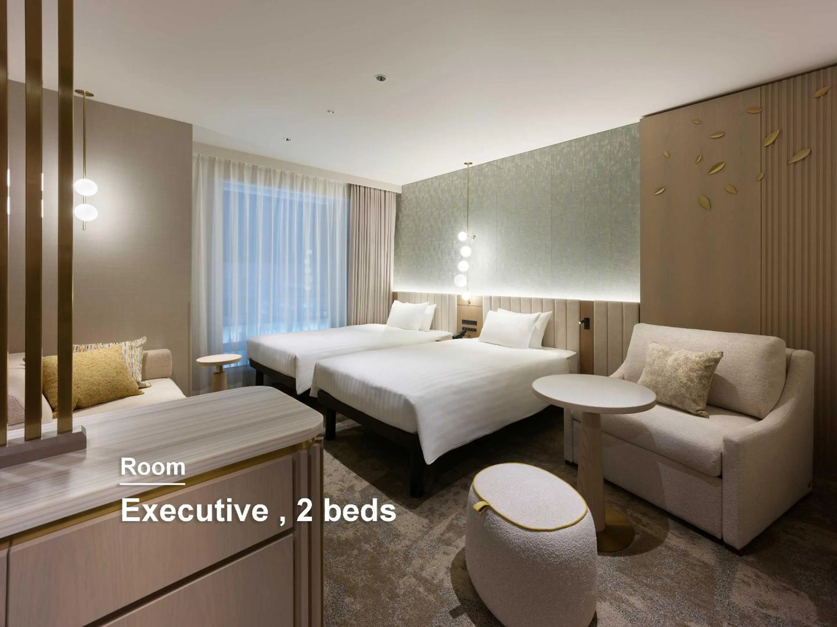 Photo of the whole room, Bed in Mitsui Garden Hotel Sendai - Reopening on June 14