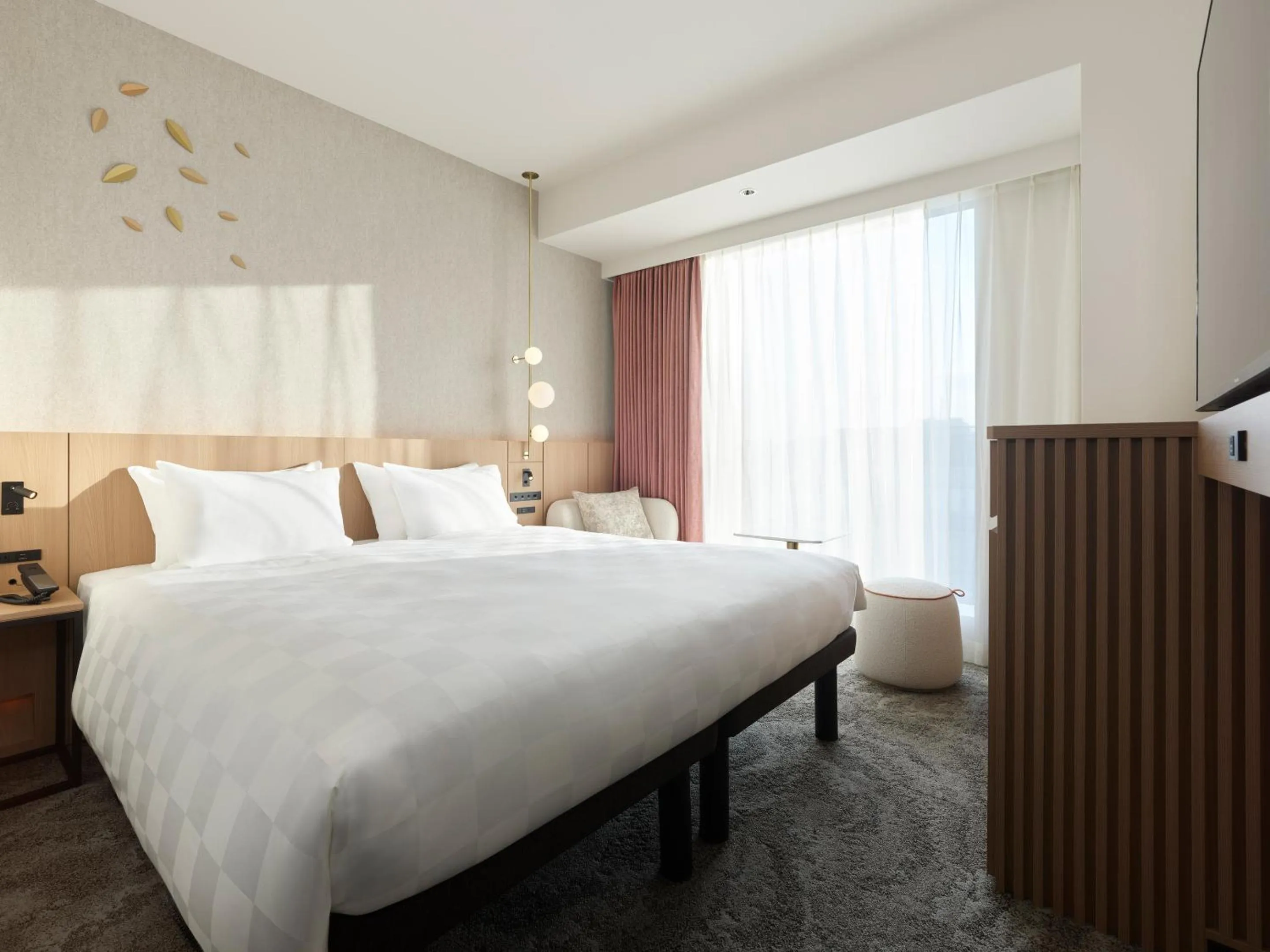 Photo of the whole room, Bed in Mitsui Garden Hotel Sendai - Reopening on June 14
