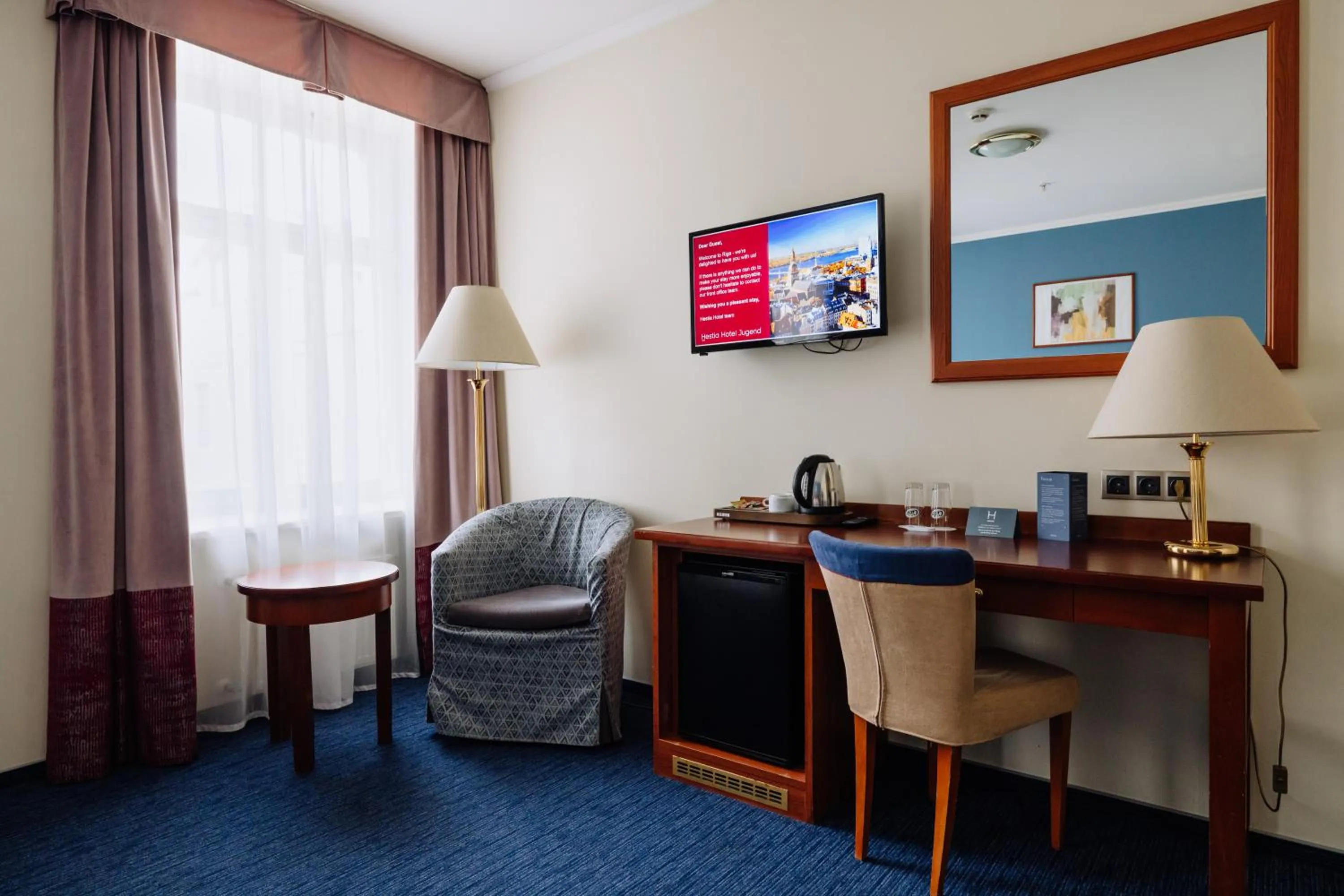 Seating area in Hestia Hotel Jugend