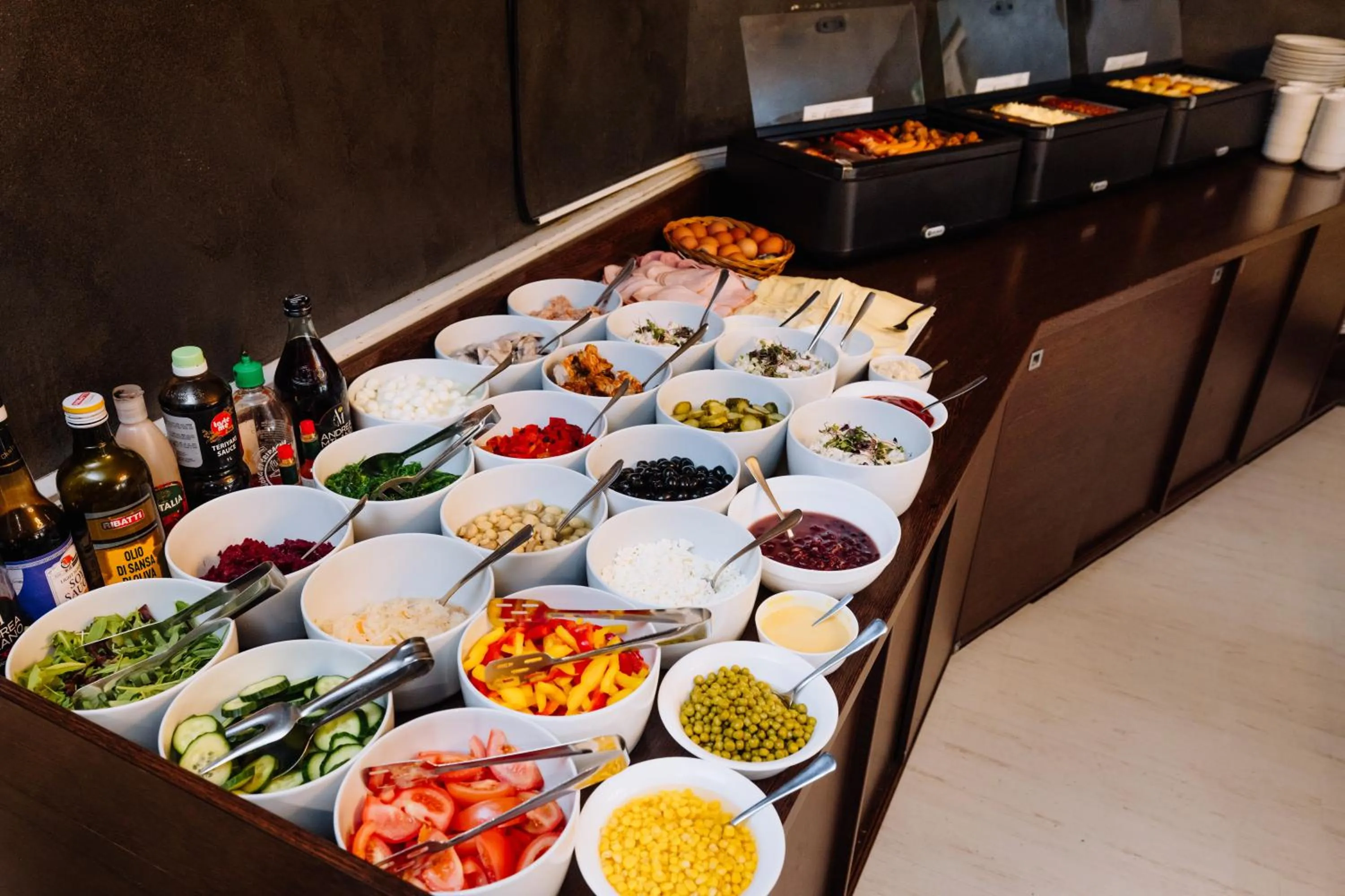 Buffet breakfast in Hestia Hotel Jugend