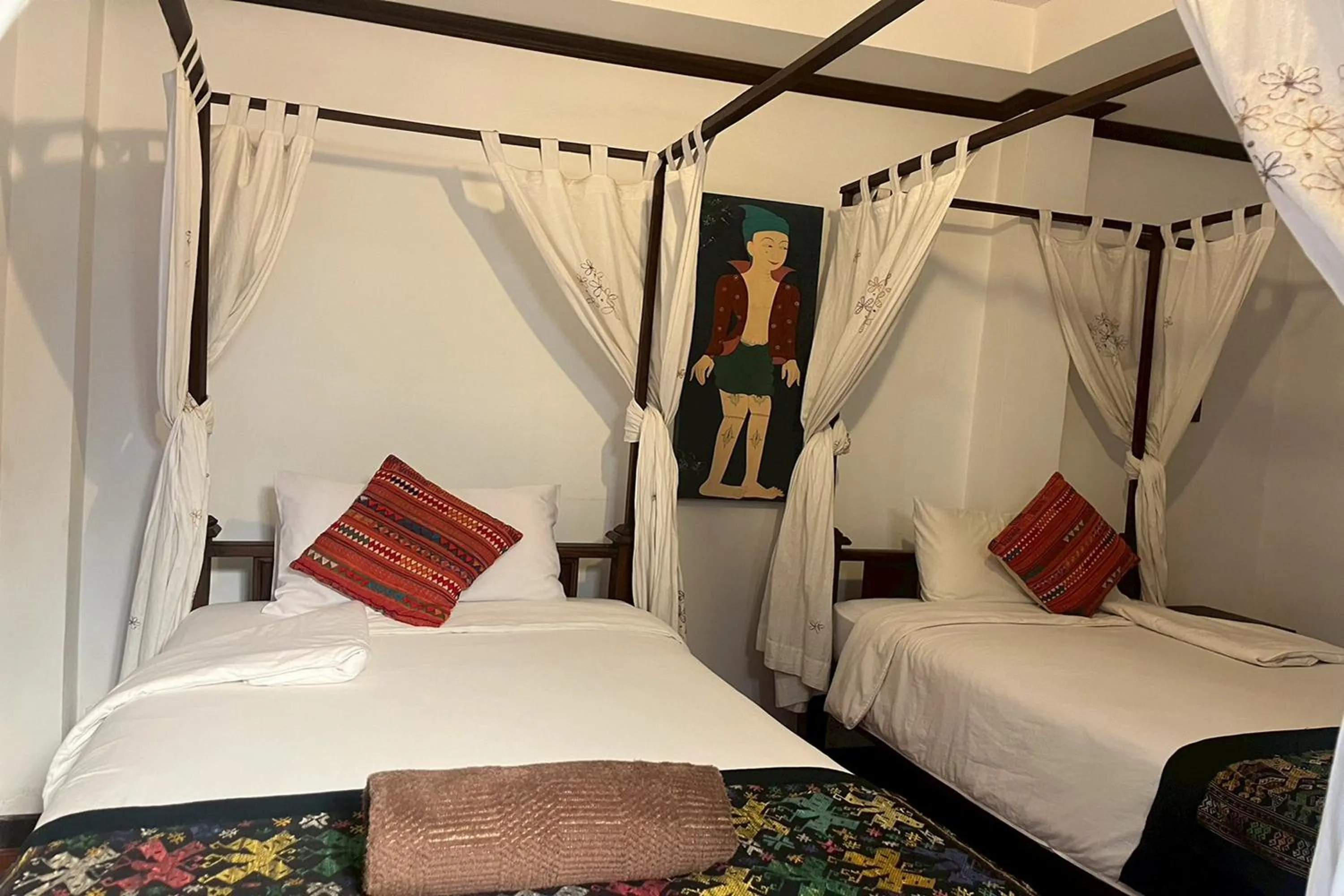 Bed in The Royal Shilton Resort