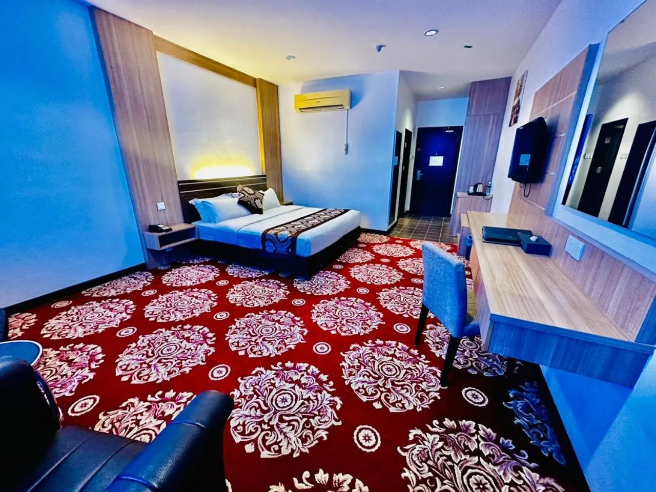 Bed in De Baron Resort