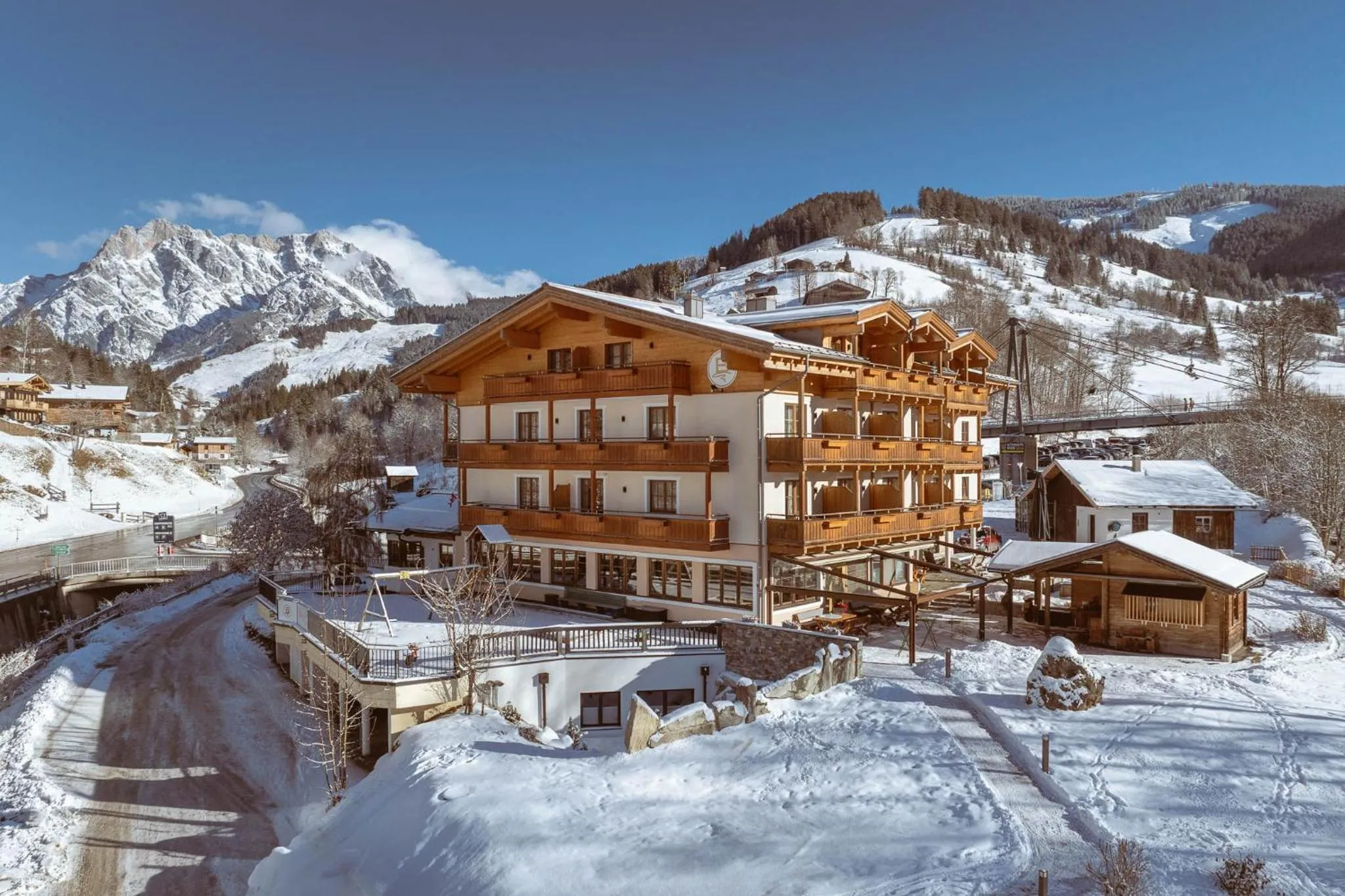 Property building in Hotel Bachschmied