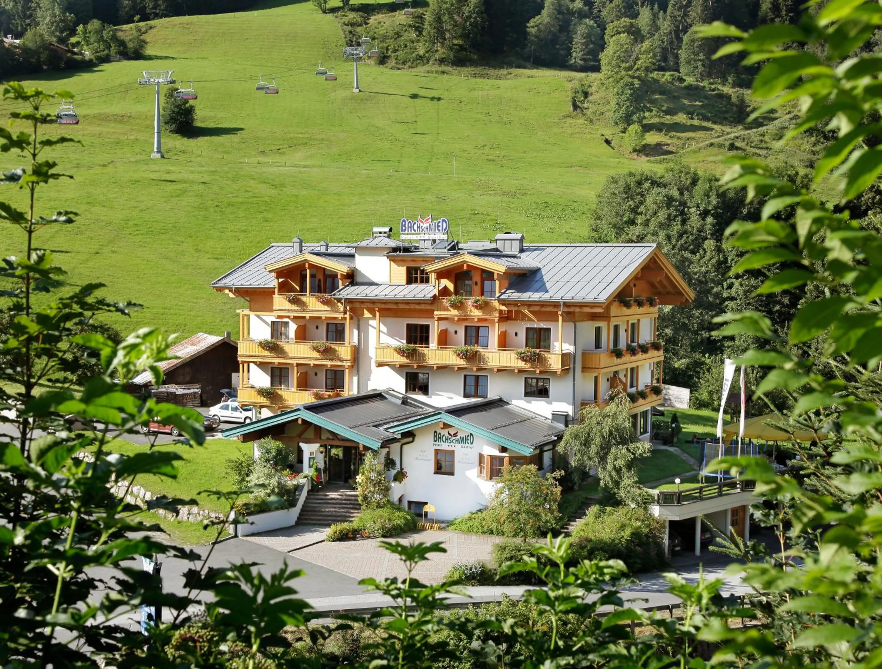 Property building in Hotel Bachschmied