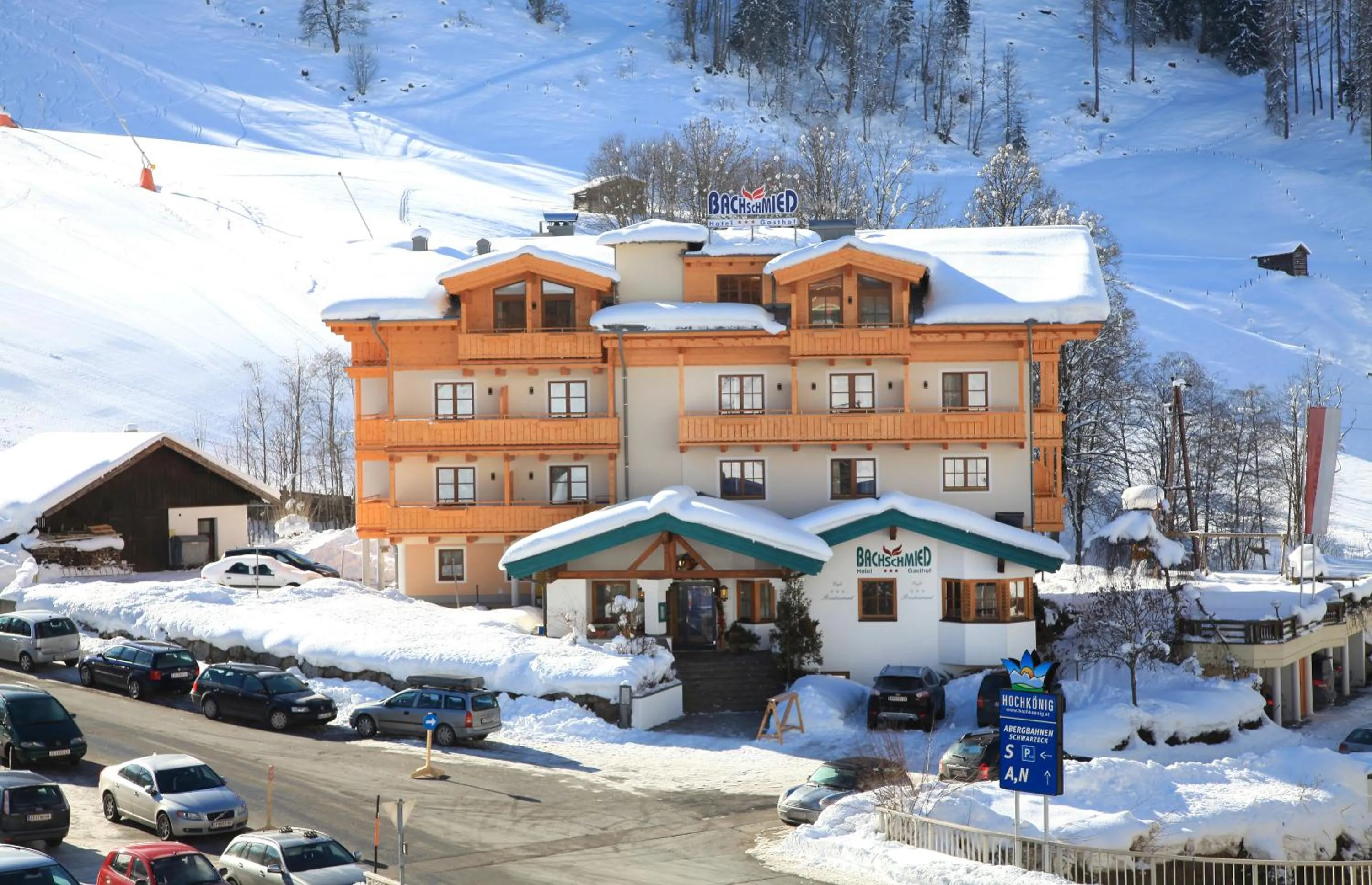 Property building in Hotel Bachschmied