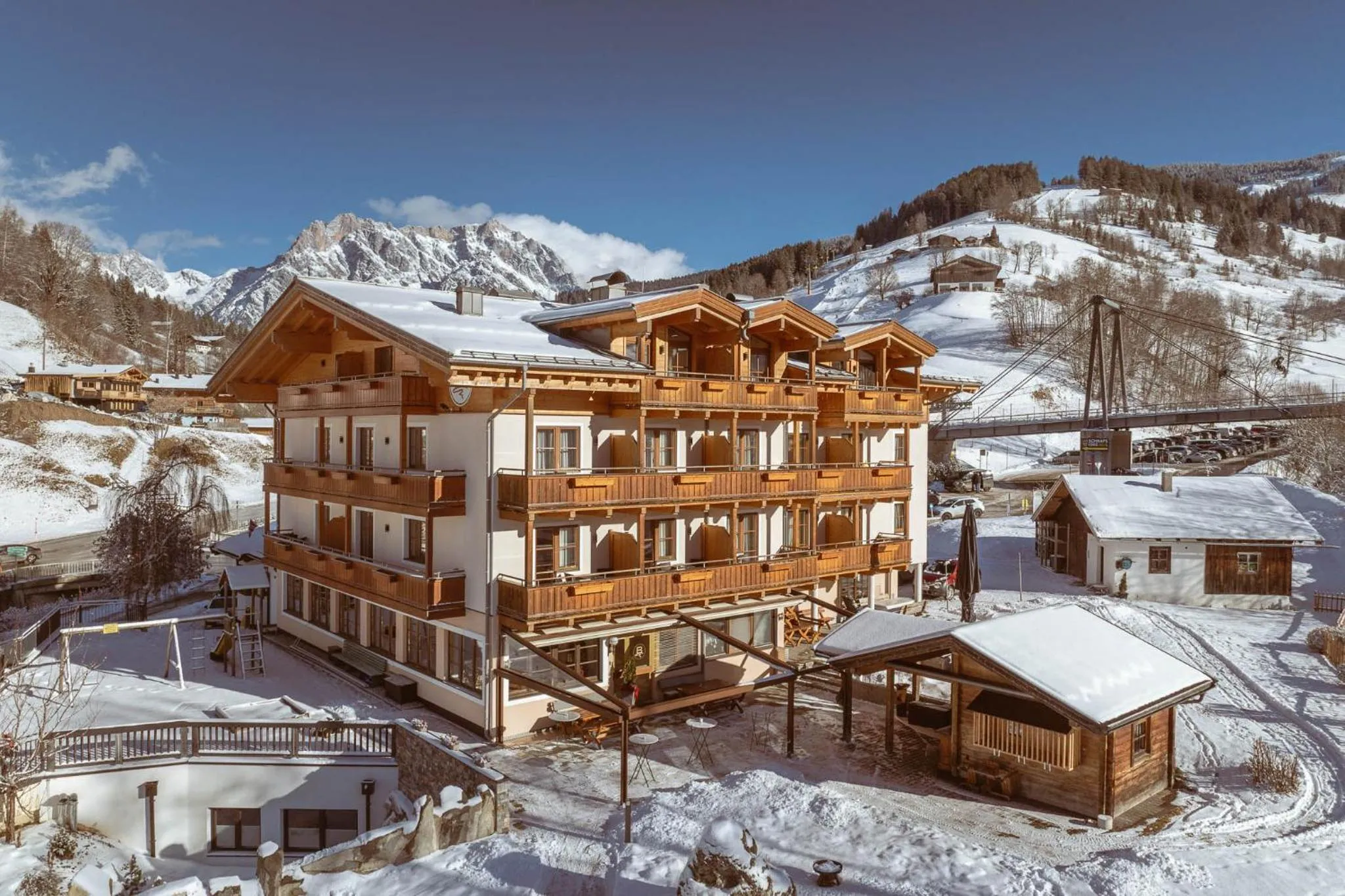 Property building in Hotel Bachschmied