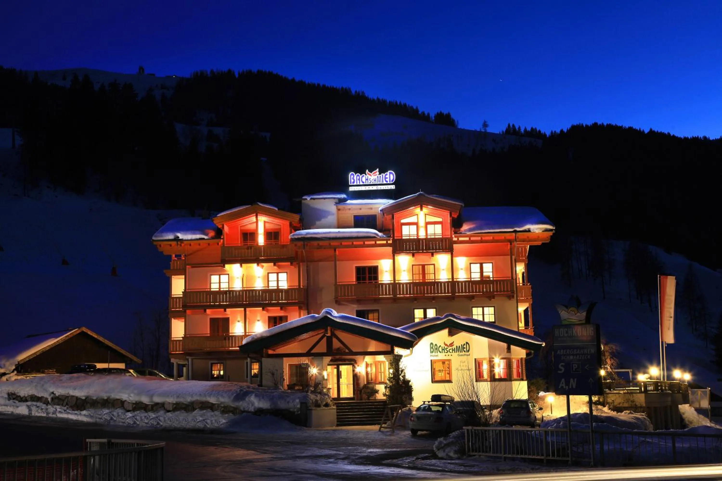 Property building in Hotel Bachschmied