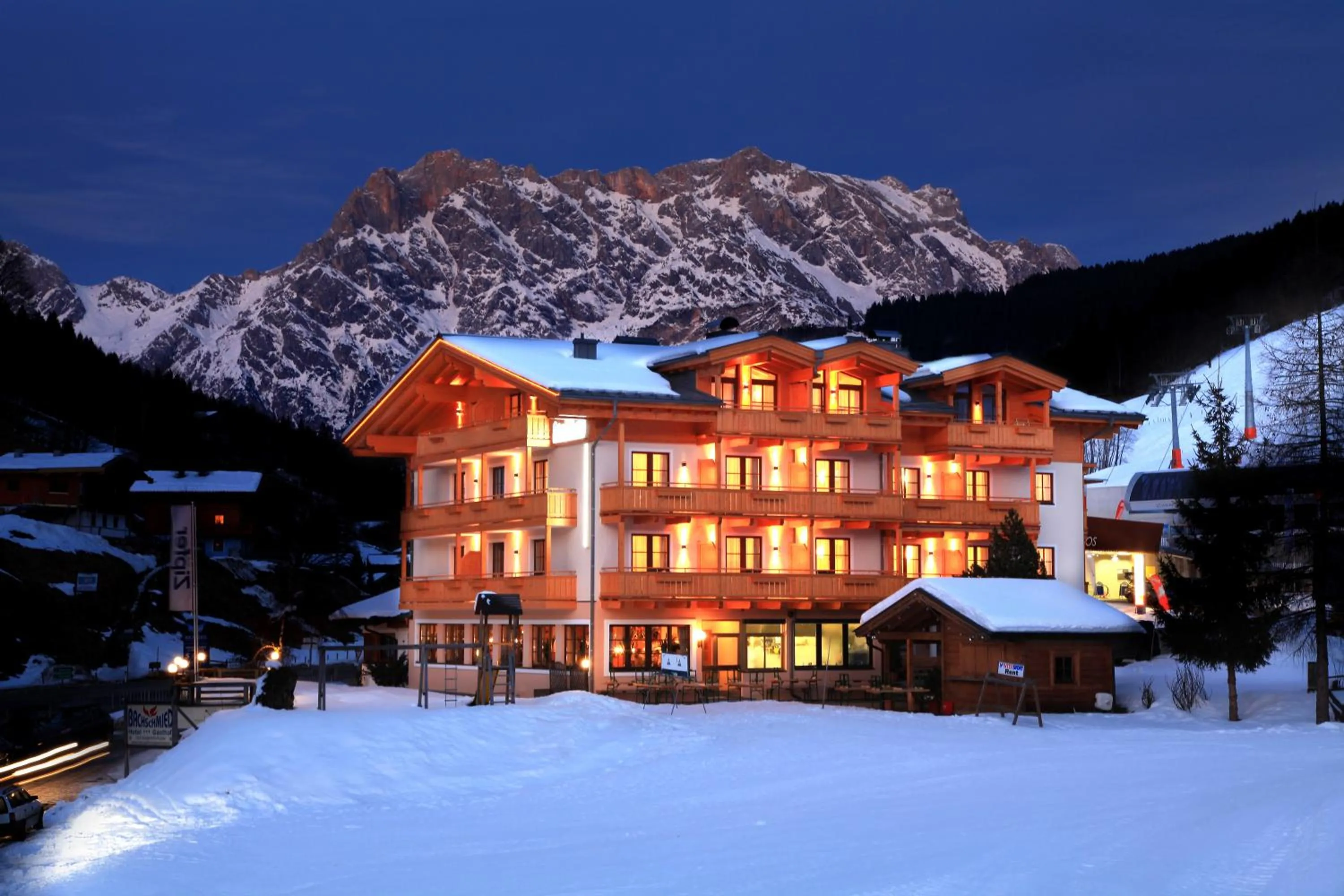 Property building in Hotel Bachschmied