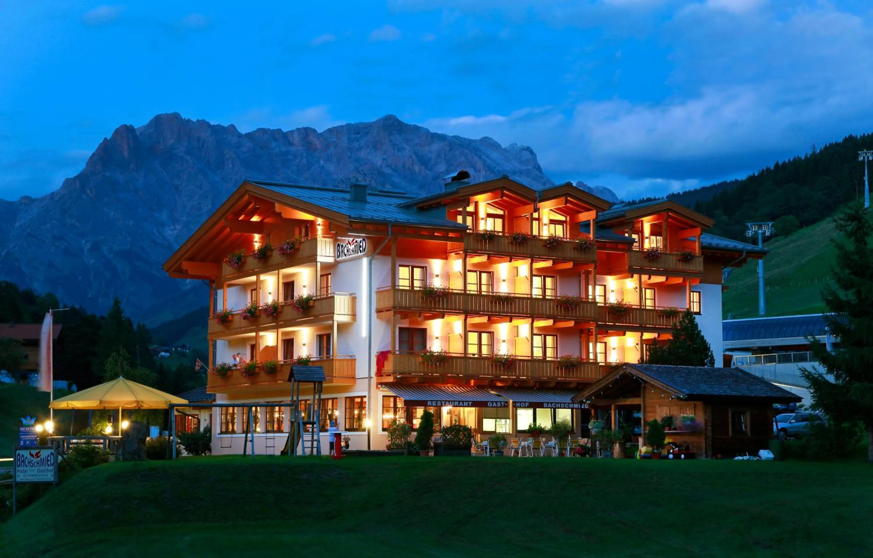 Property building in Hotel Bachschmied