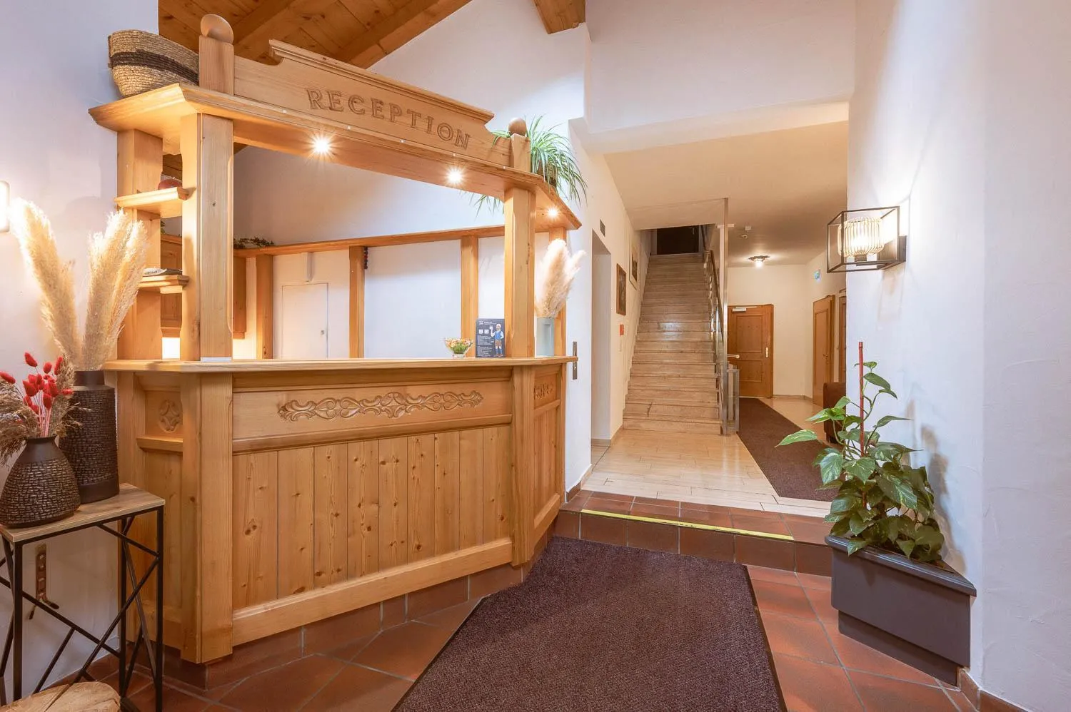 Lobby or reception in Hotel Bachschmied
