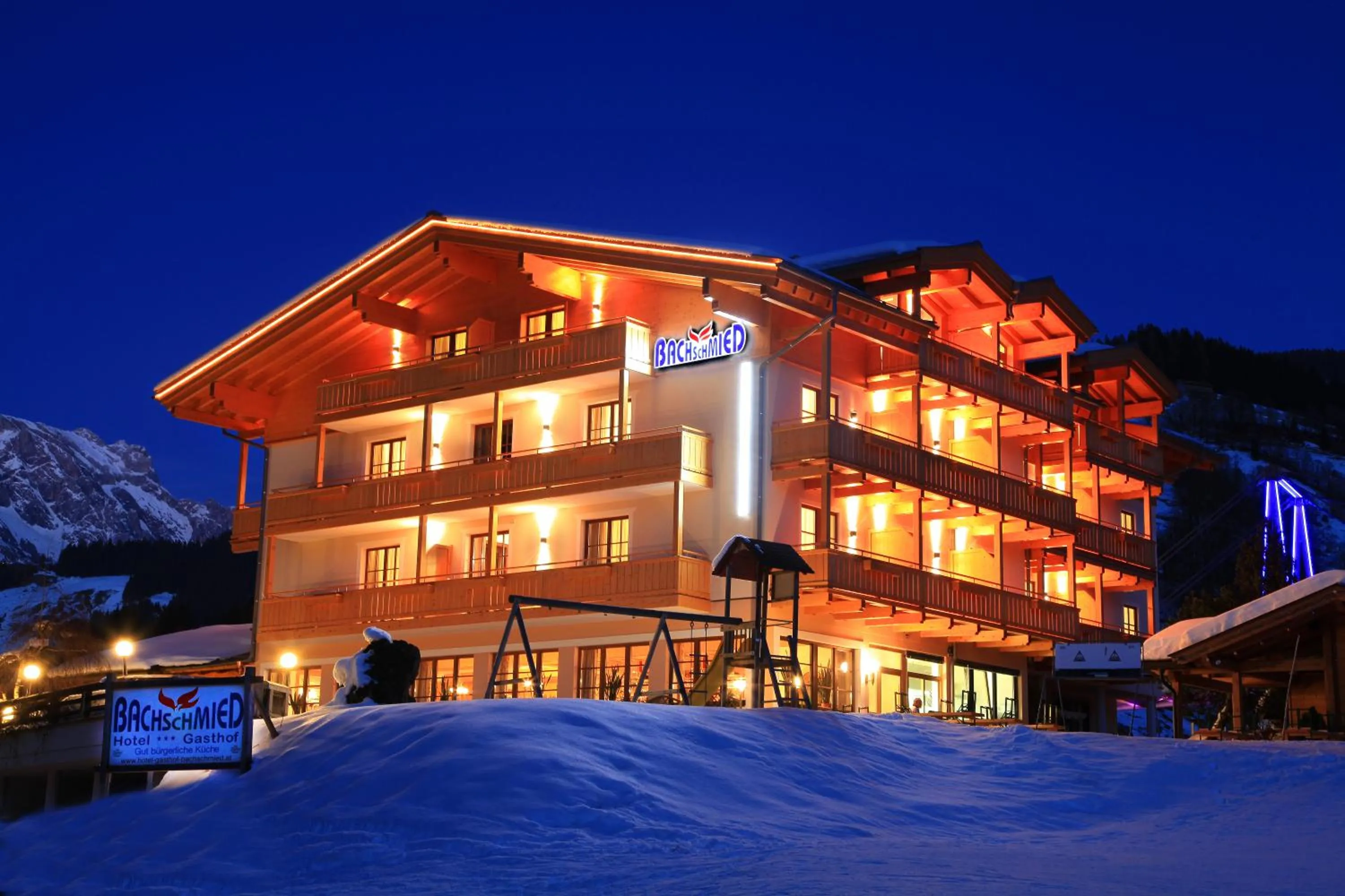 Property building in Hotel Bachschmied