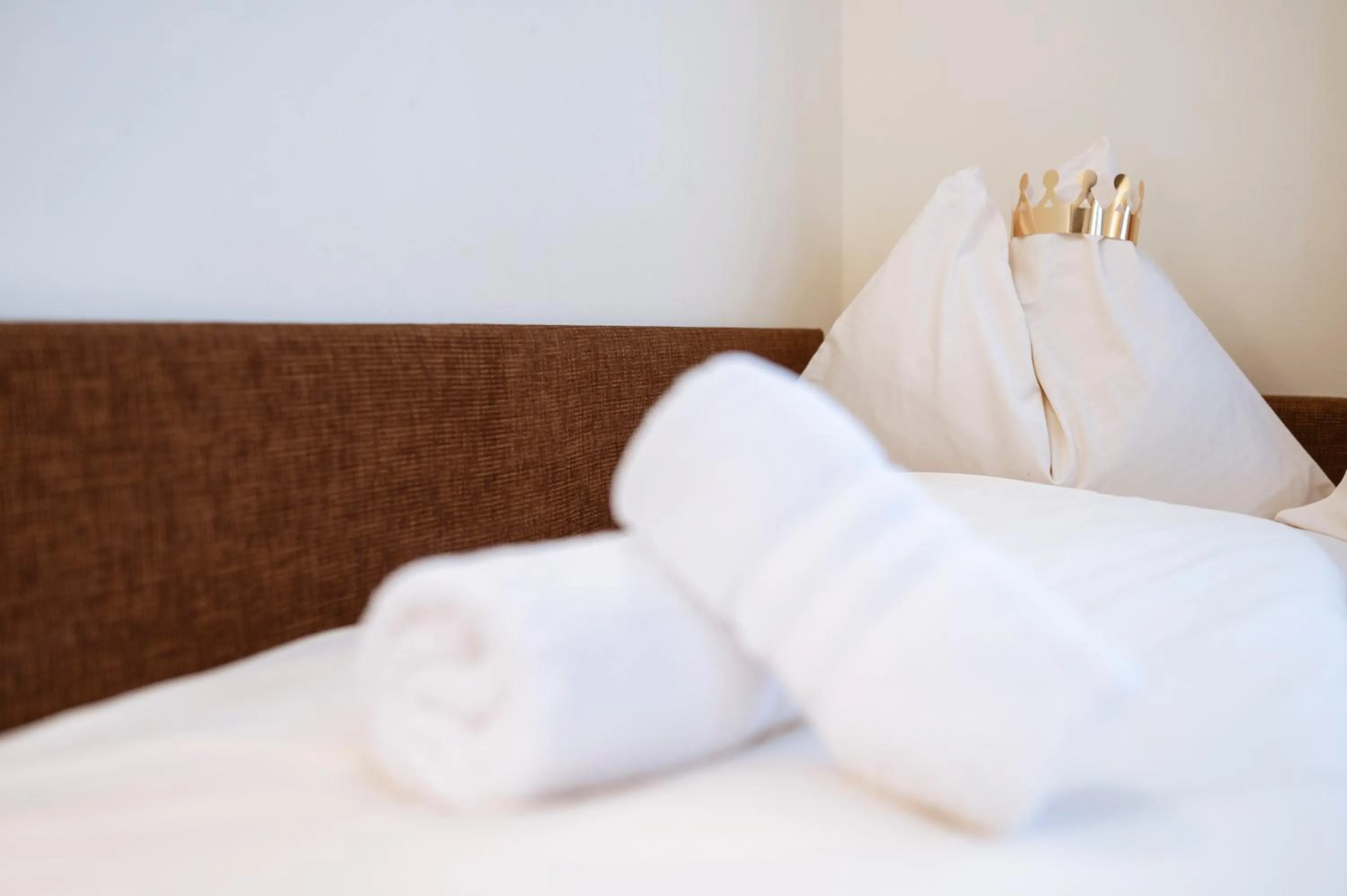 Bed in Hotel Bachschmied