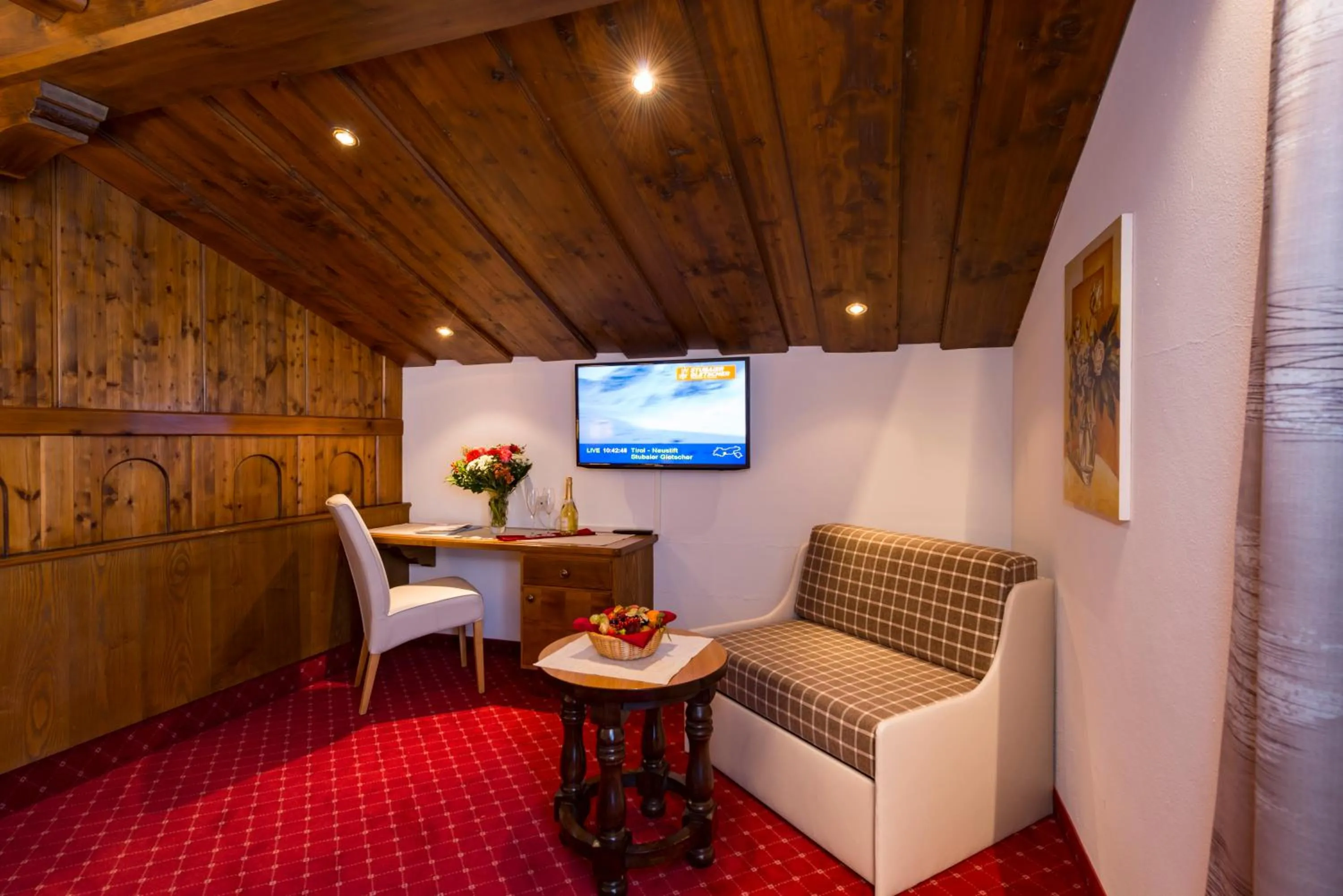 Seating area in Alpensporthotel Mutterberg