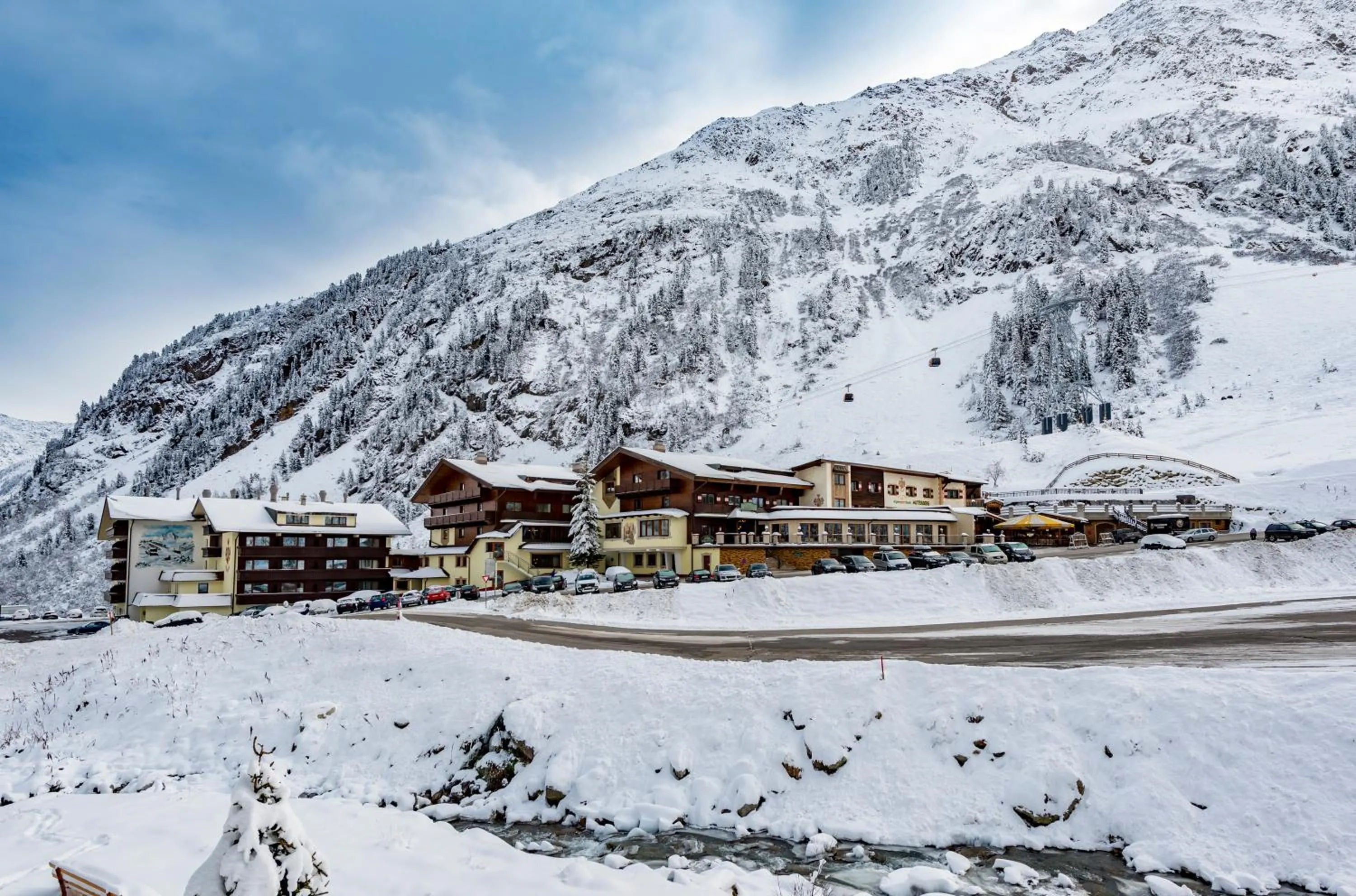 Natural landscape in Alpensporthotel Mutterberg