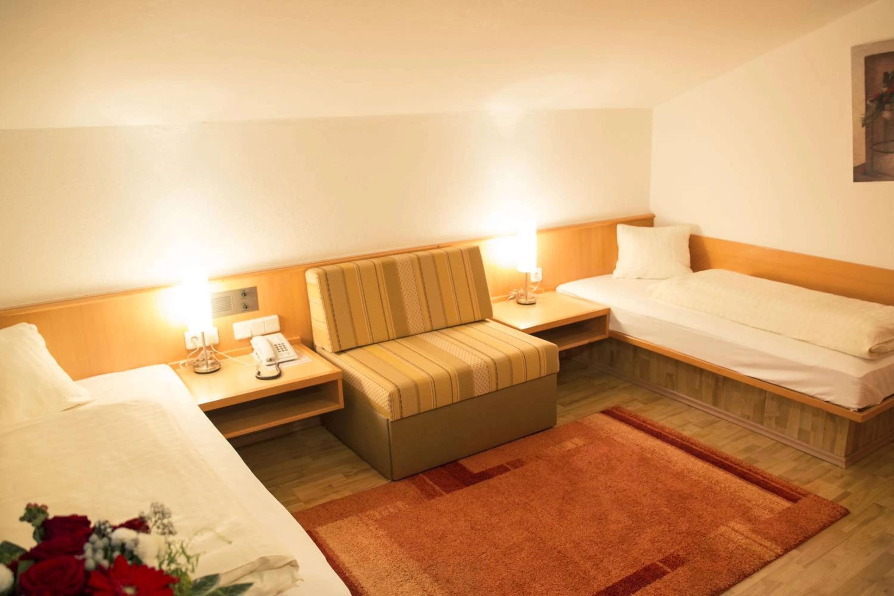 Bed in Alpensporthotel Mutterberg