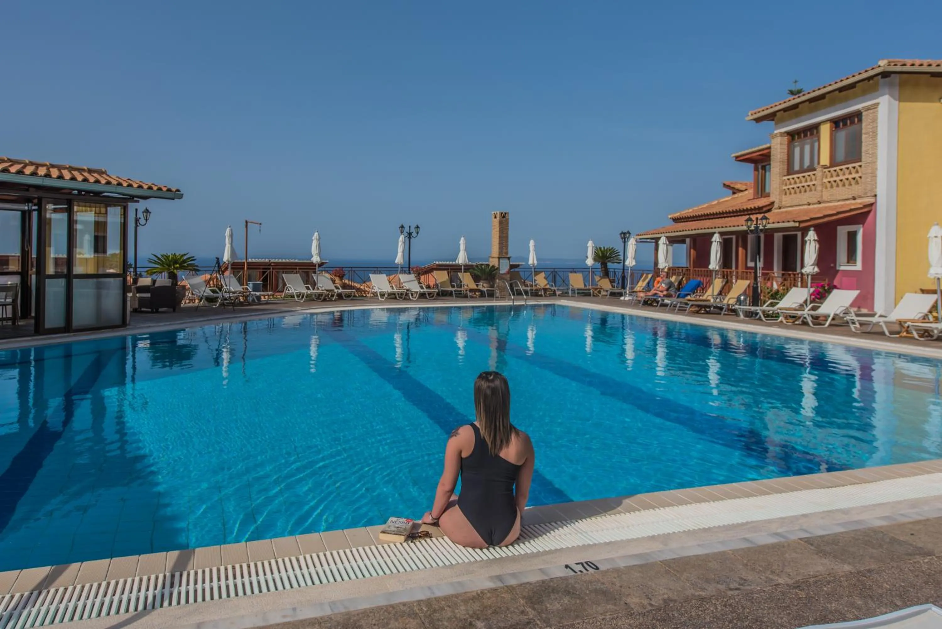 Swimming pool in Sea View Village