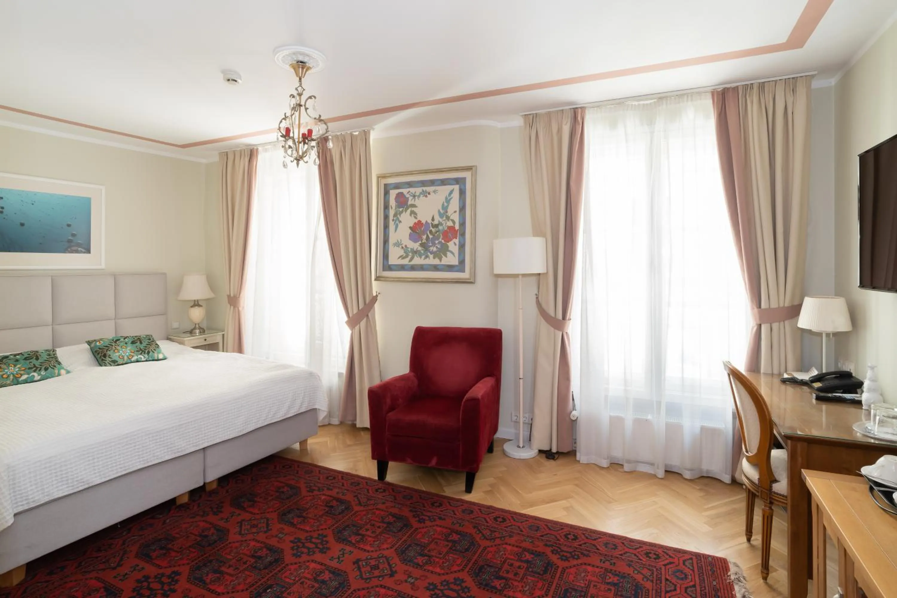 Bed in St. Peter's Boutique Hotel