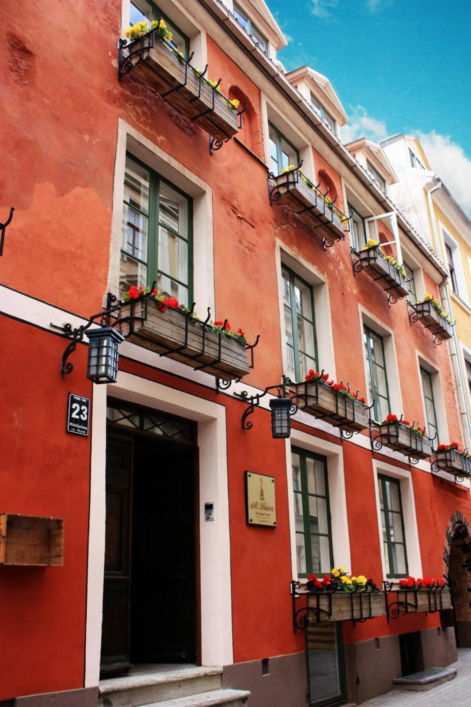 Facade/entrance in St. Peter's Boutique Hotel