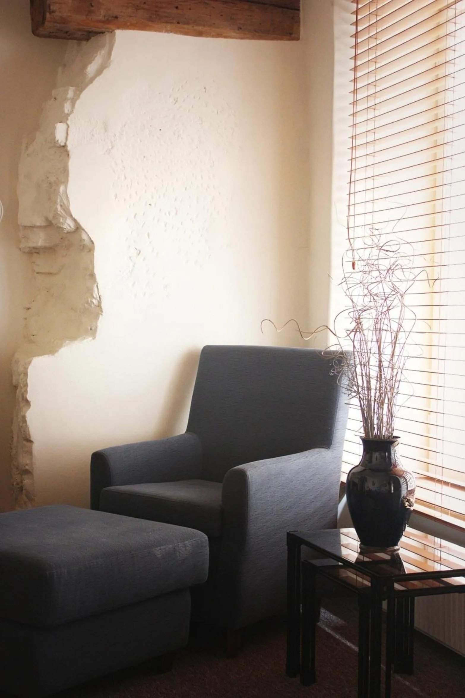 Seating area in St. Peter's Boutique Hotel
