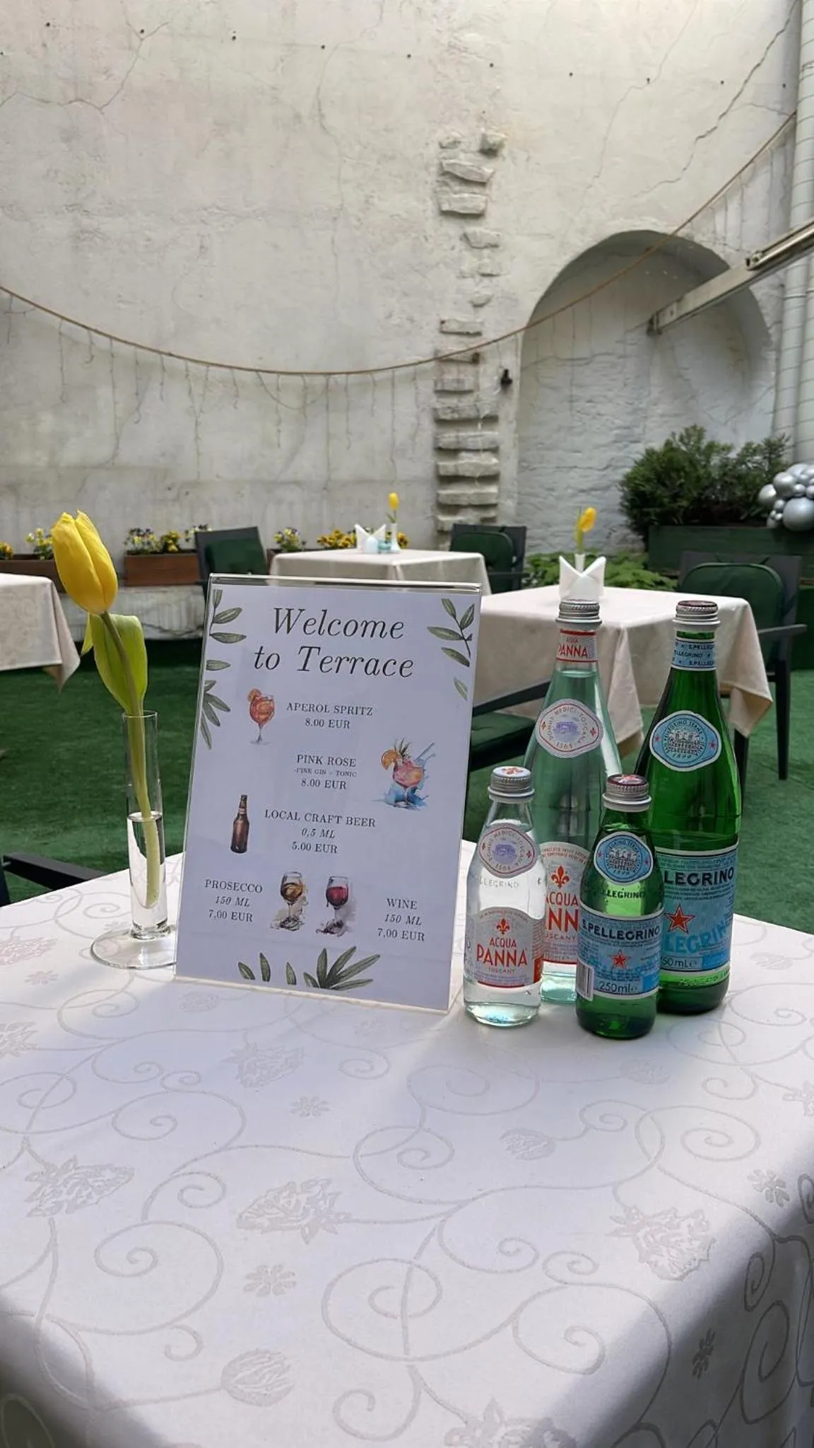 Balcony/Terrace in St. Peter's Boutique Hotel