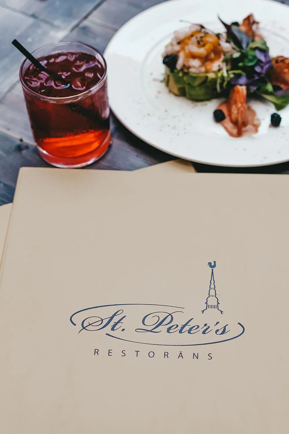 Food close-up in St. Peter's Boutique Hotel