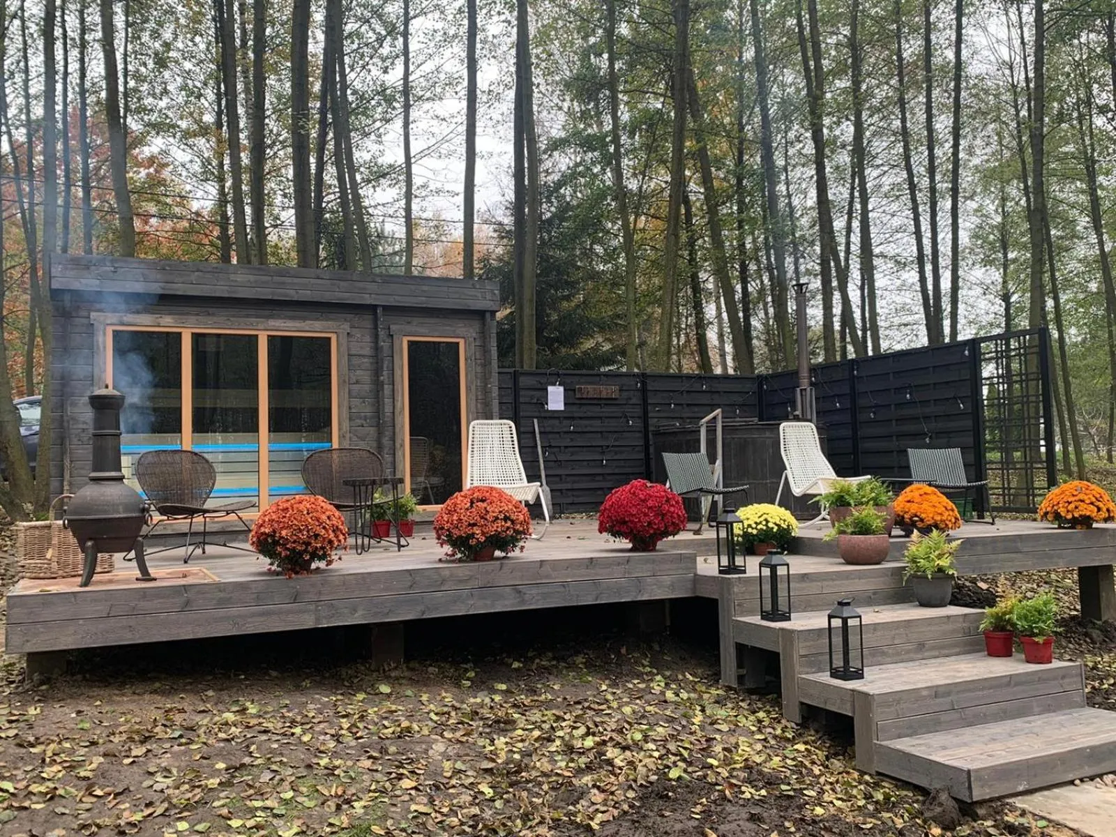 Garden in Dwór Złotopolska Dolina Mansion House