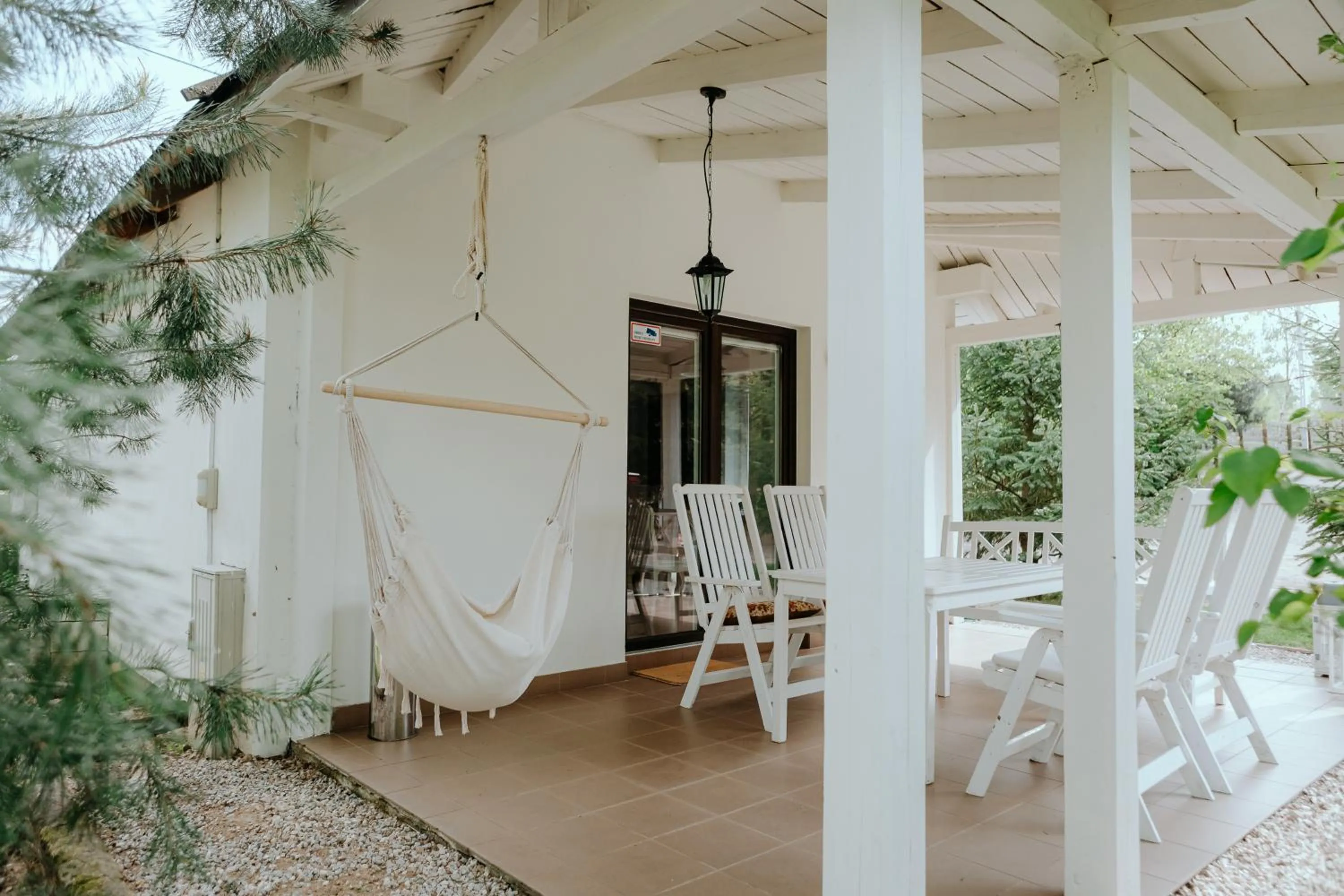 Balcony/Terrace in Dwór Złotopolska Dolina Mansion House