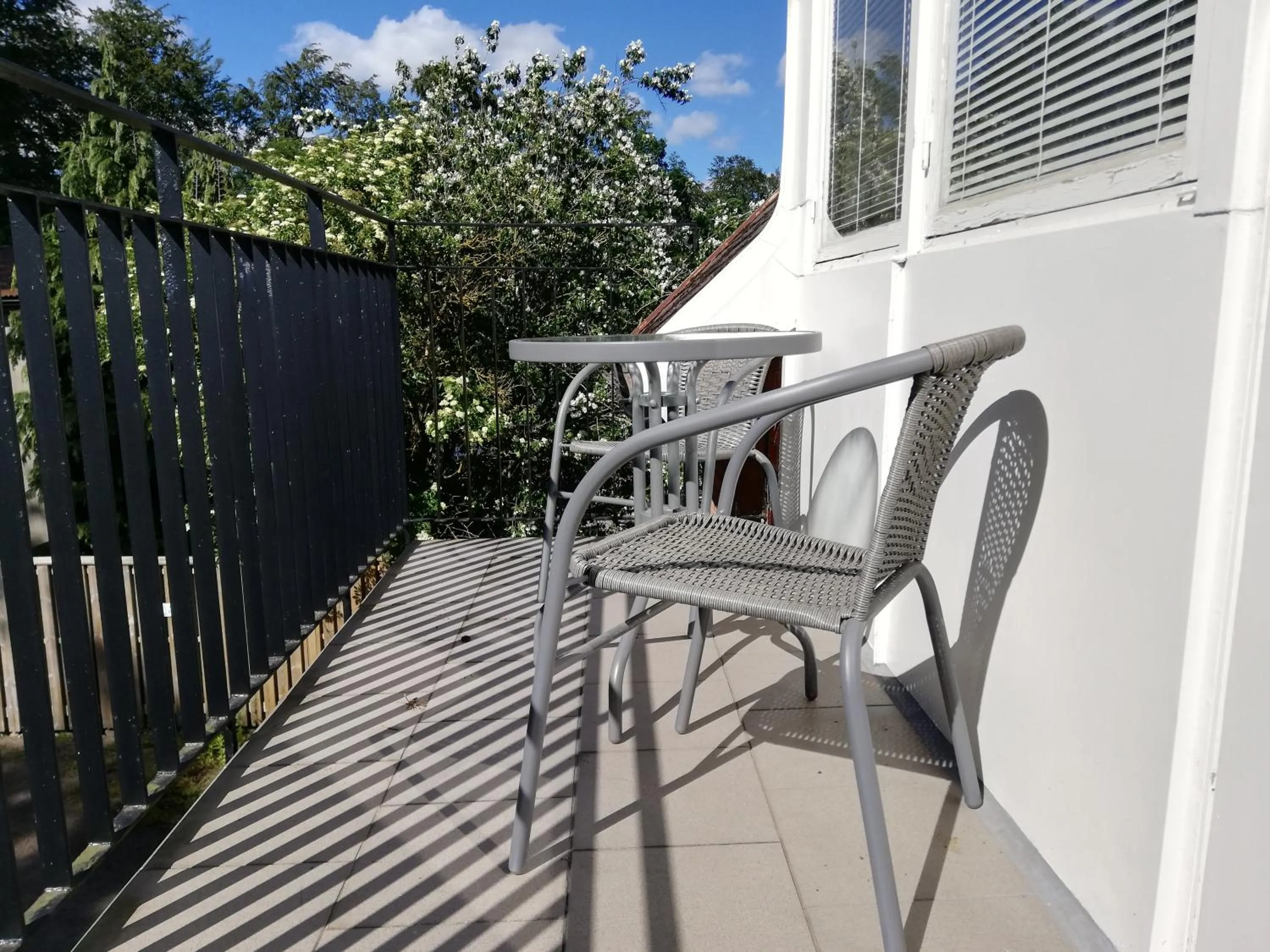 Balcony/Terrace in Hallandsåsen Hostel
