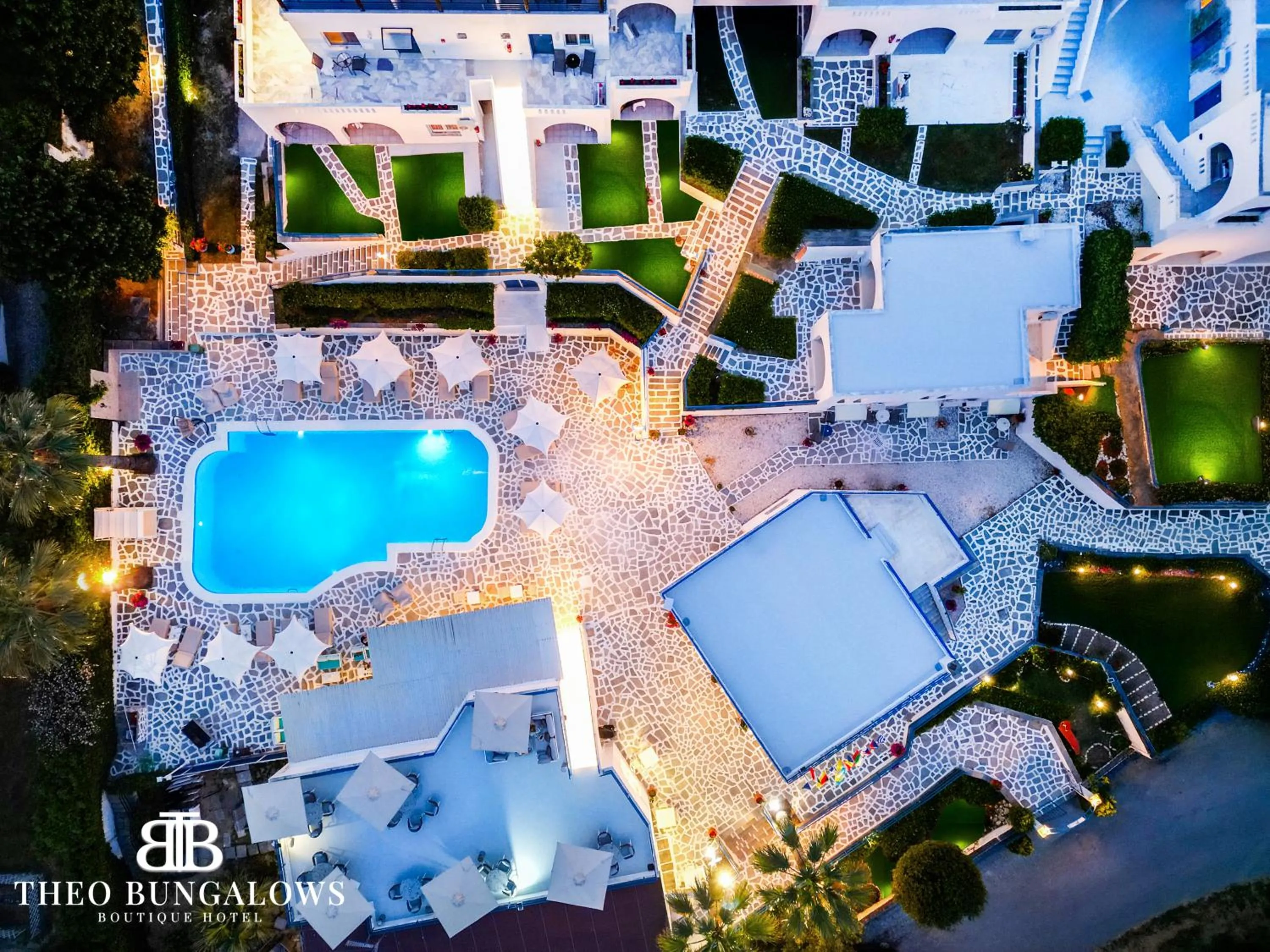 Property building in Theo Bungalows Boutique Hotel