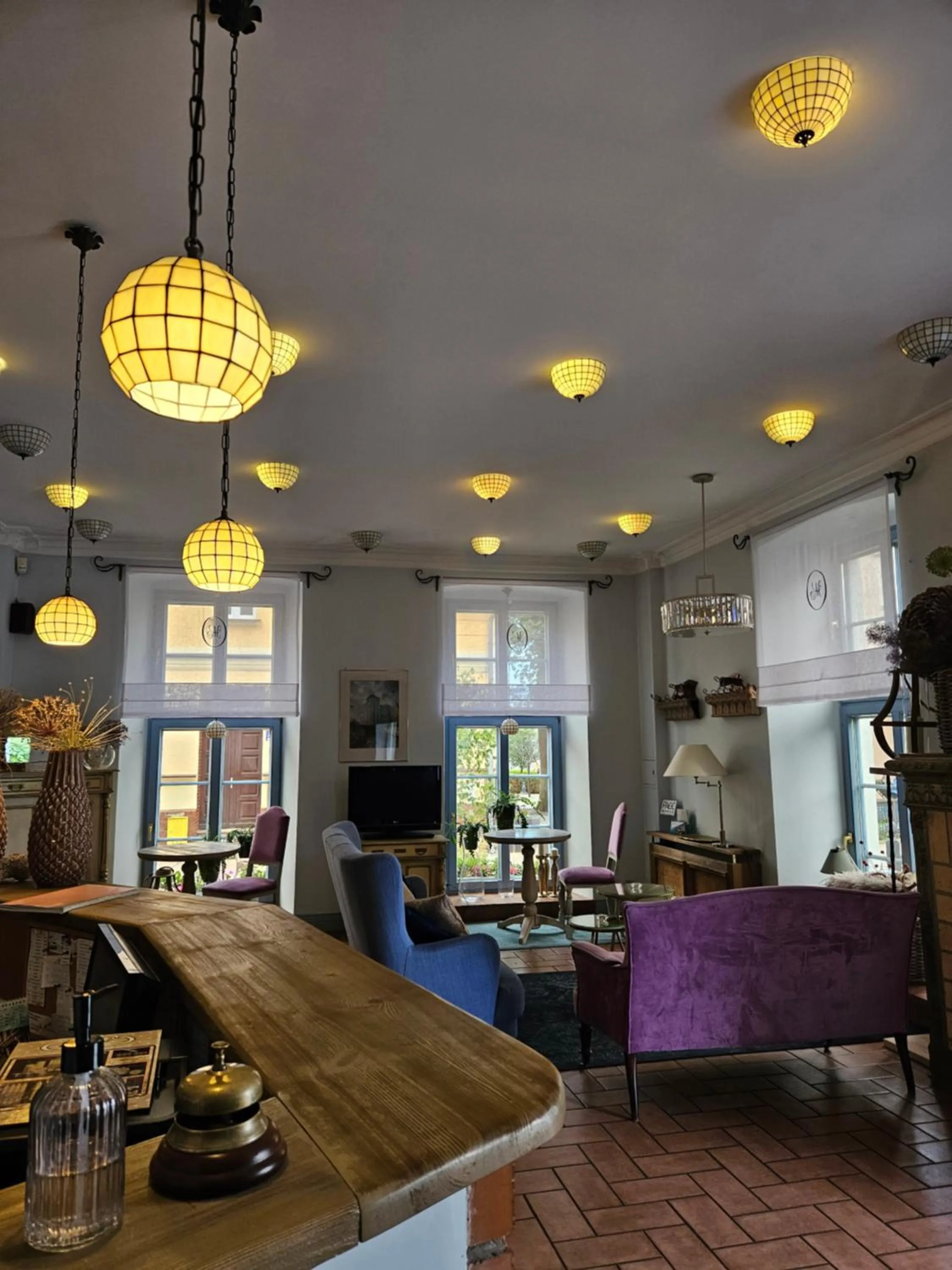 Lobby or reception in Hotel Marmułowski