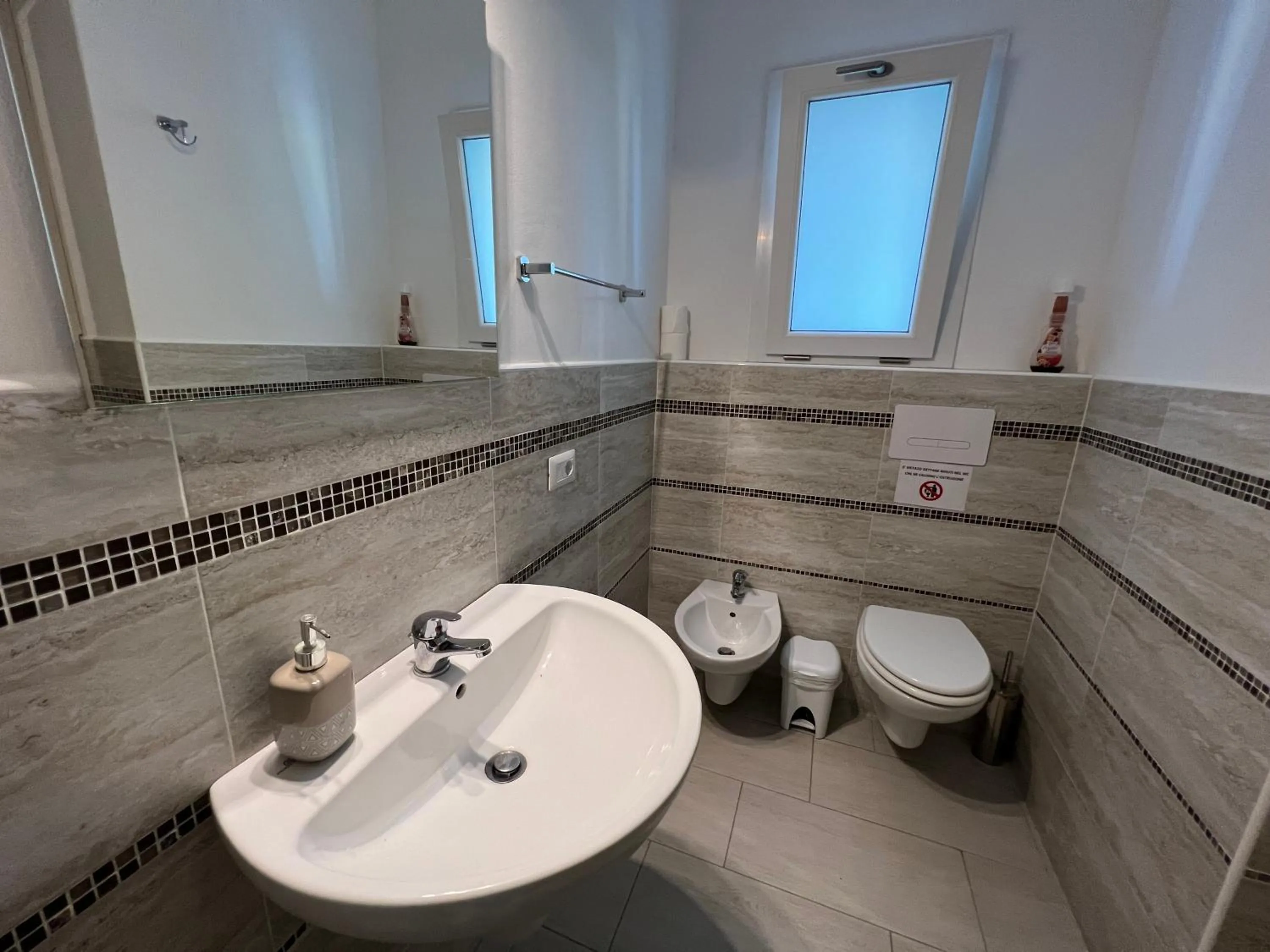 Bathroom in Al Mare da Francesca