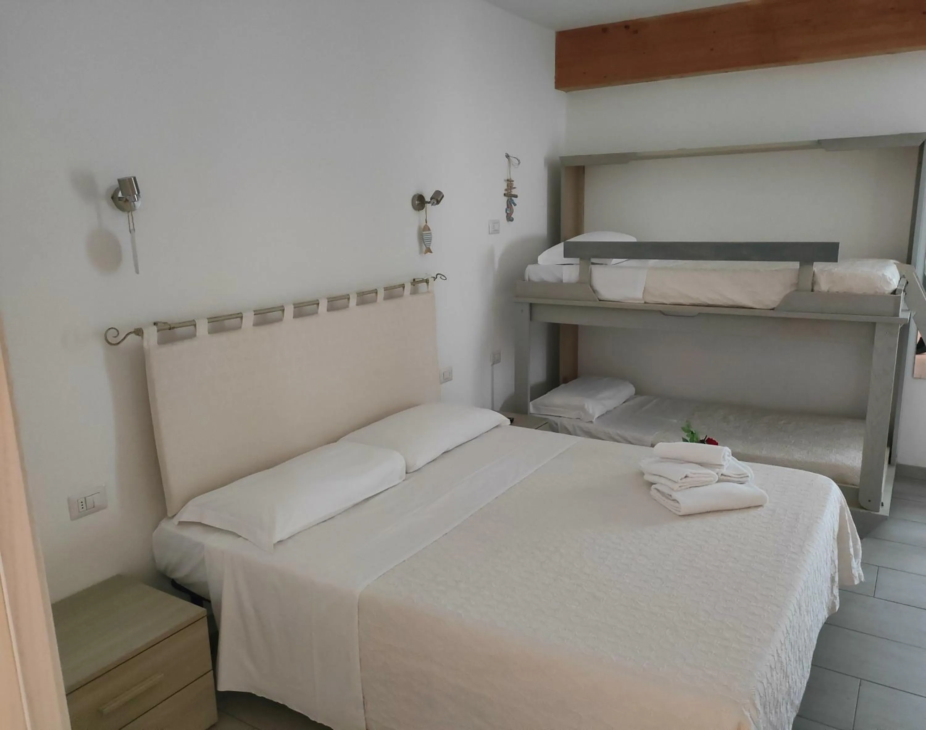 Photo of the whole room, Bed in Al Mare da Francesca