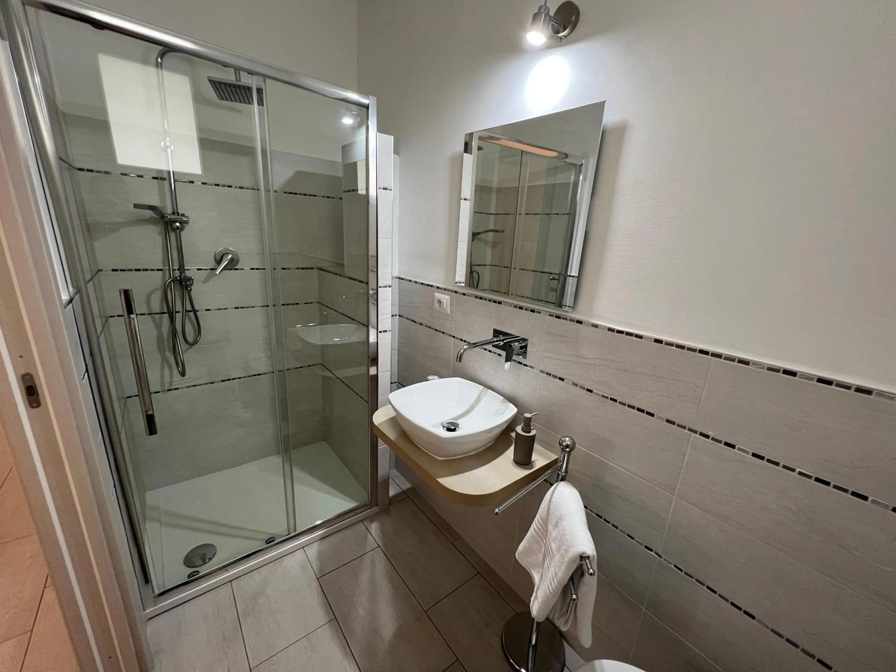 Shower in Al Mare da Francesca