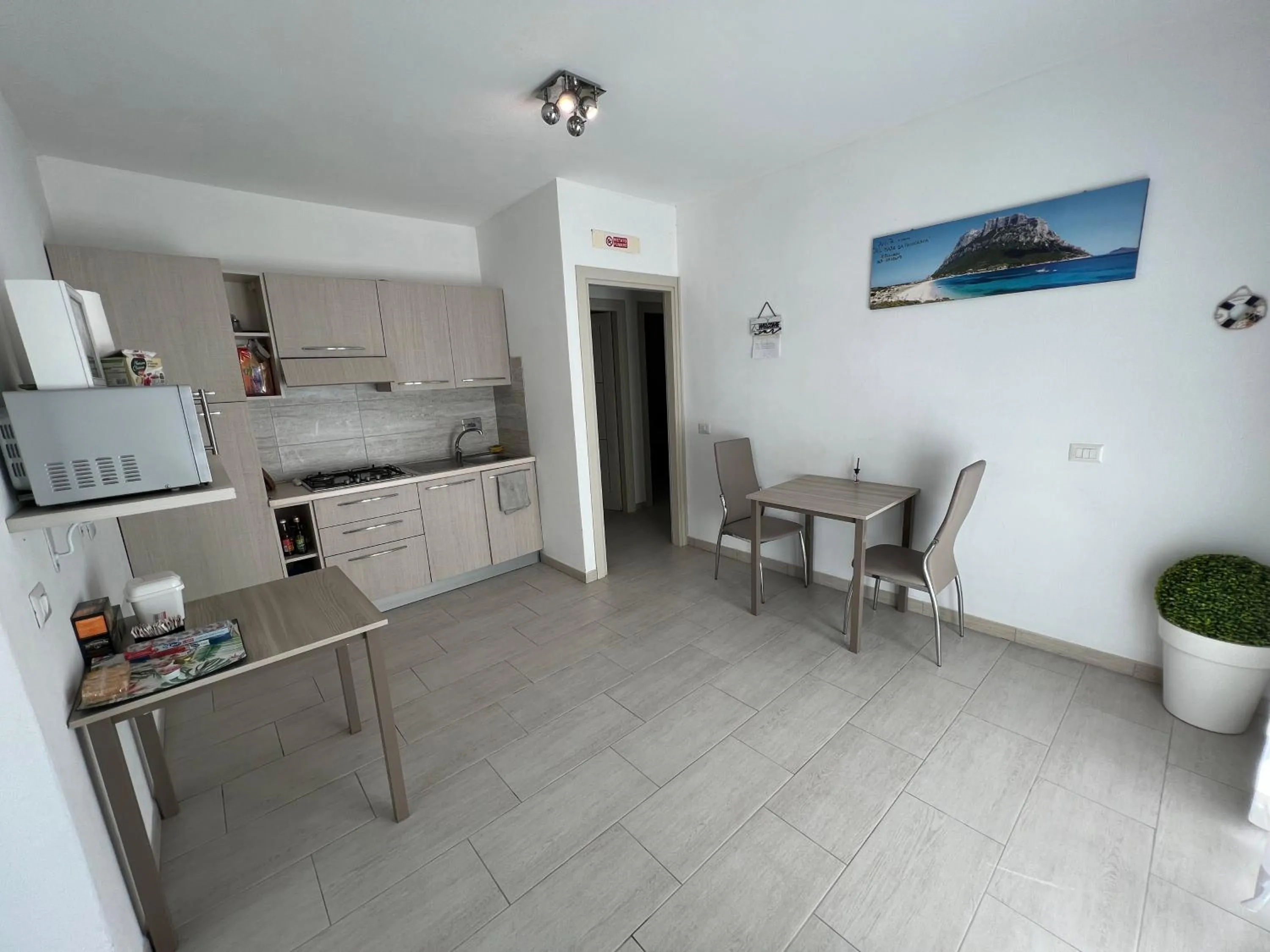 Communal kitchen in Al Mare da Francesca