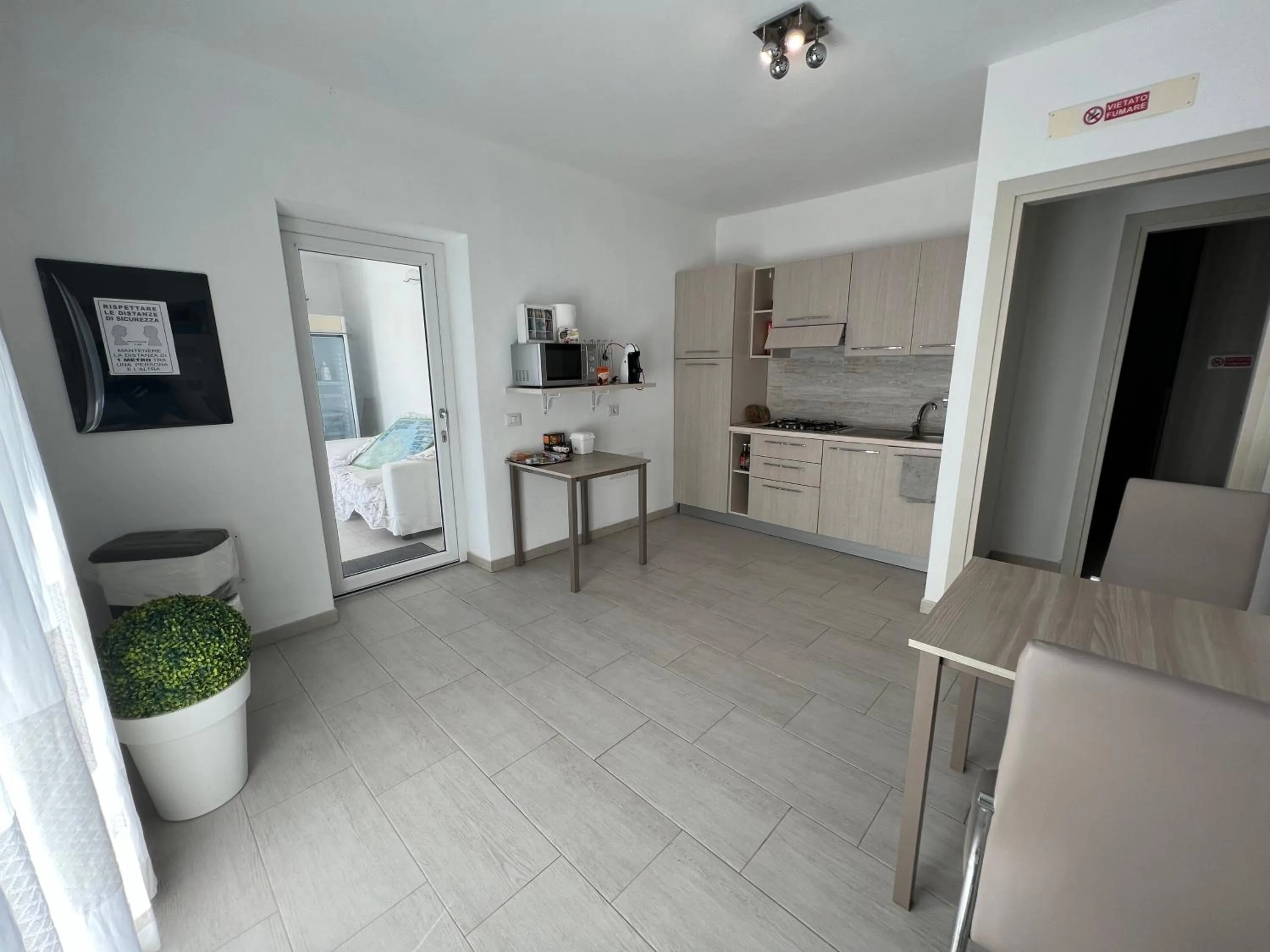 Kitchen or kitchenette in Al Mare da Francesca