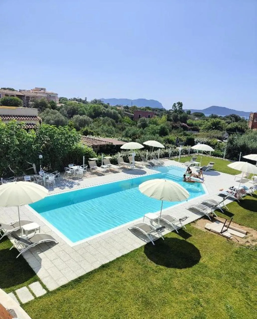 Pool view in Al Mare da Francesca